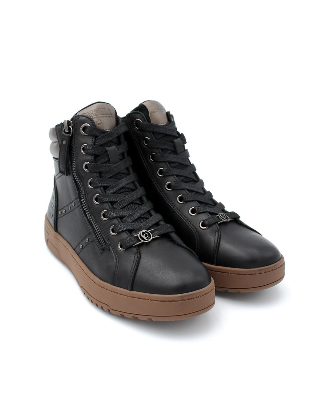 Botín Deportivo Piel Carmela 161805 Negro Mujer