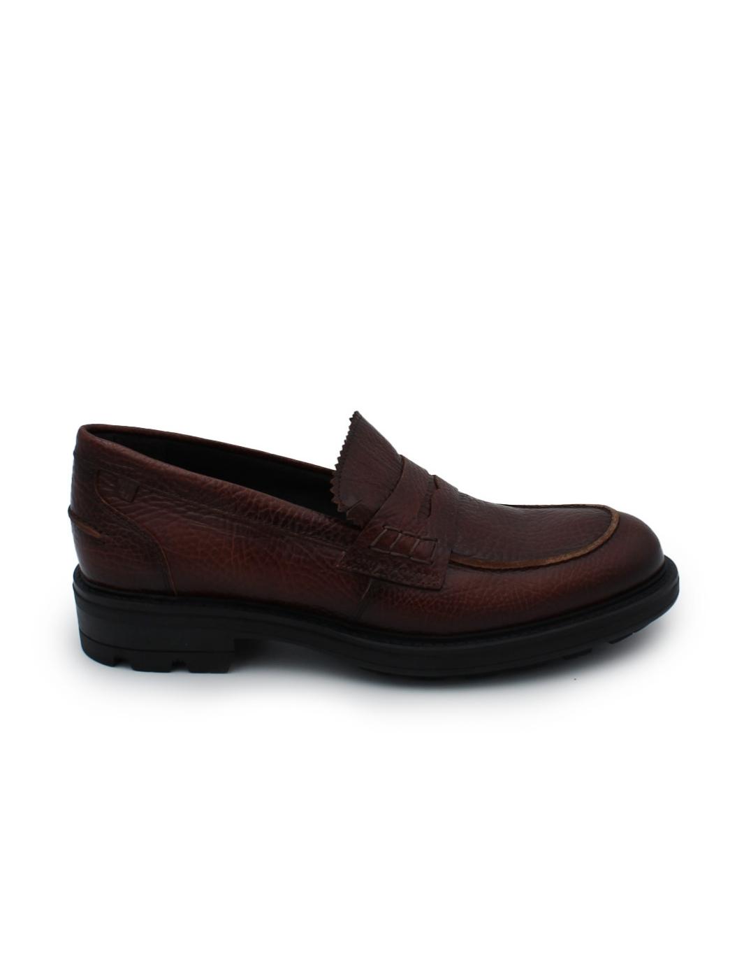 Zapato Mocasín Kruger Luis Gonzalo 8029H Chocolate Hombre