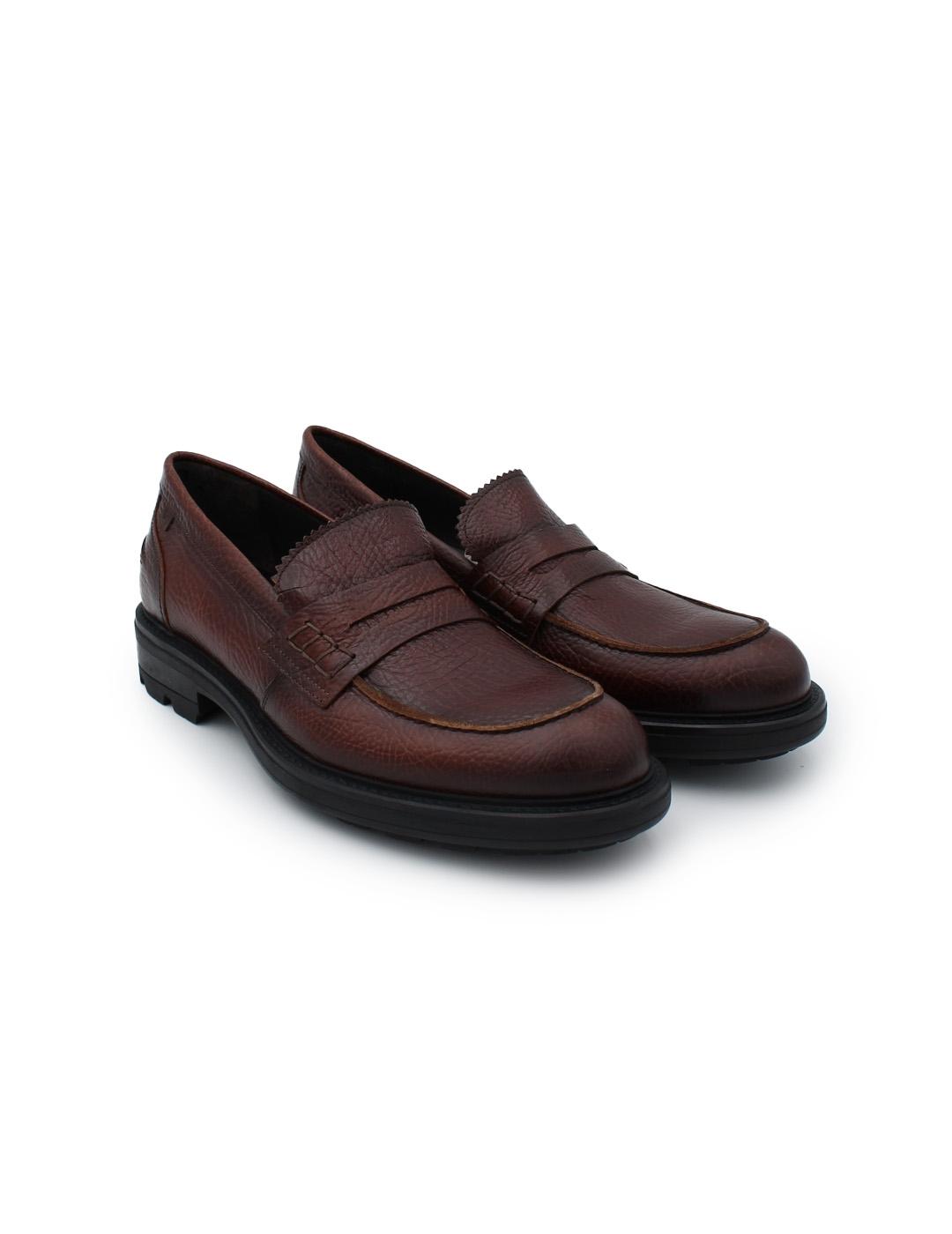 Zapato Mocasín Kruger Luis Gonzalo 8029H Chocolate Hombre