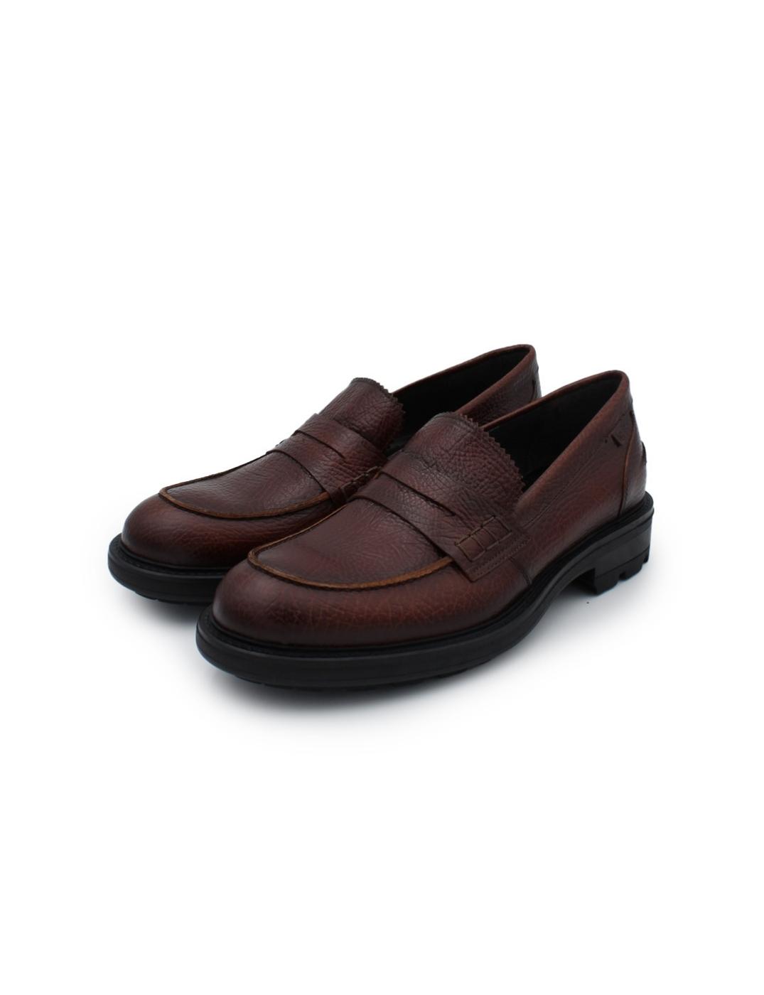 Zapato Mocasín Kruger Luis Gonzalo 8029H Chocolate Hombre