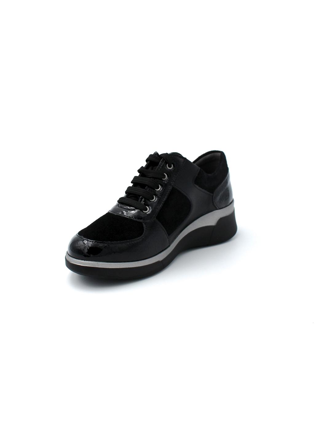 Zapato Charol SUAVE 3582 Negro Mujer.