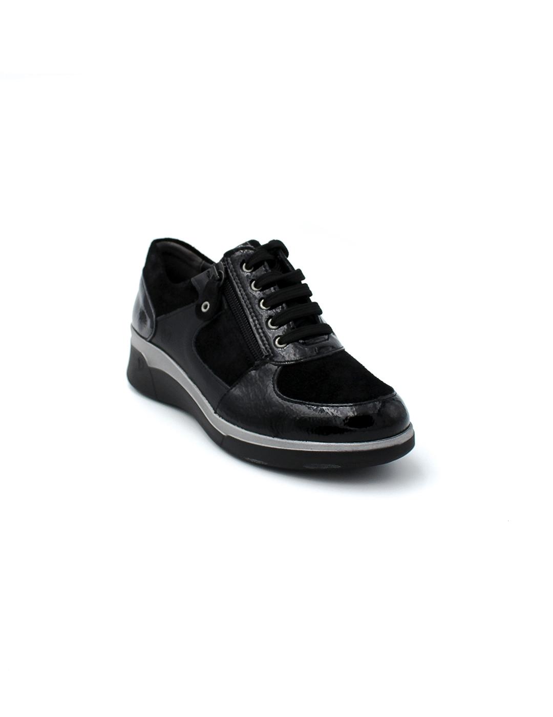 Zapato Charol SUAVE 3582 Negro Mujer.