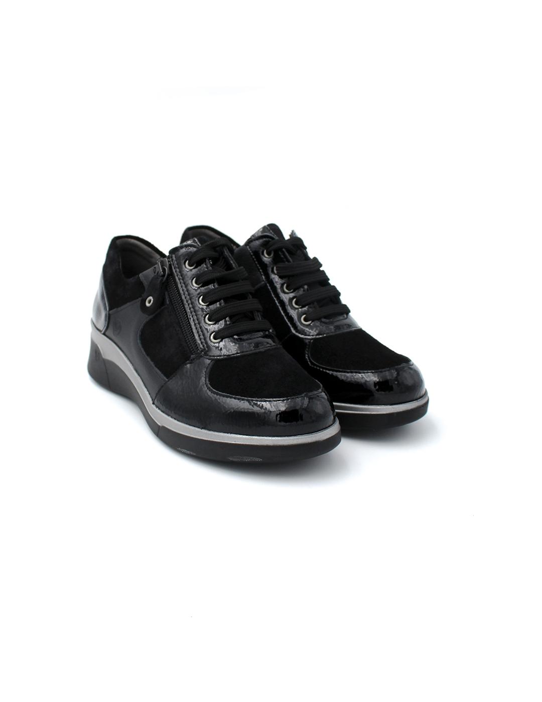 Zapato Charol SUAVE 3582 Negro Mujer.