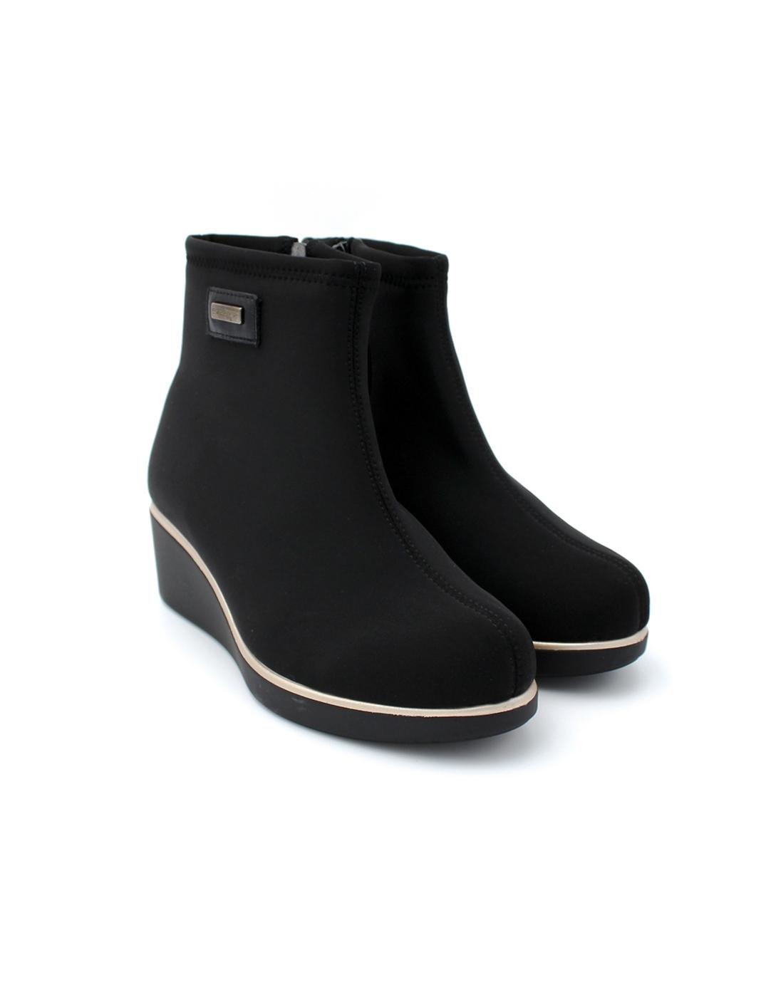 Botín Neopreno DOCTOR CUTILLAS 64816 Negro Mujer.