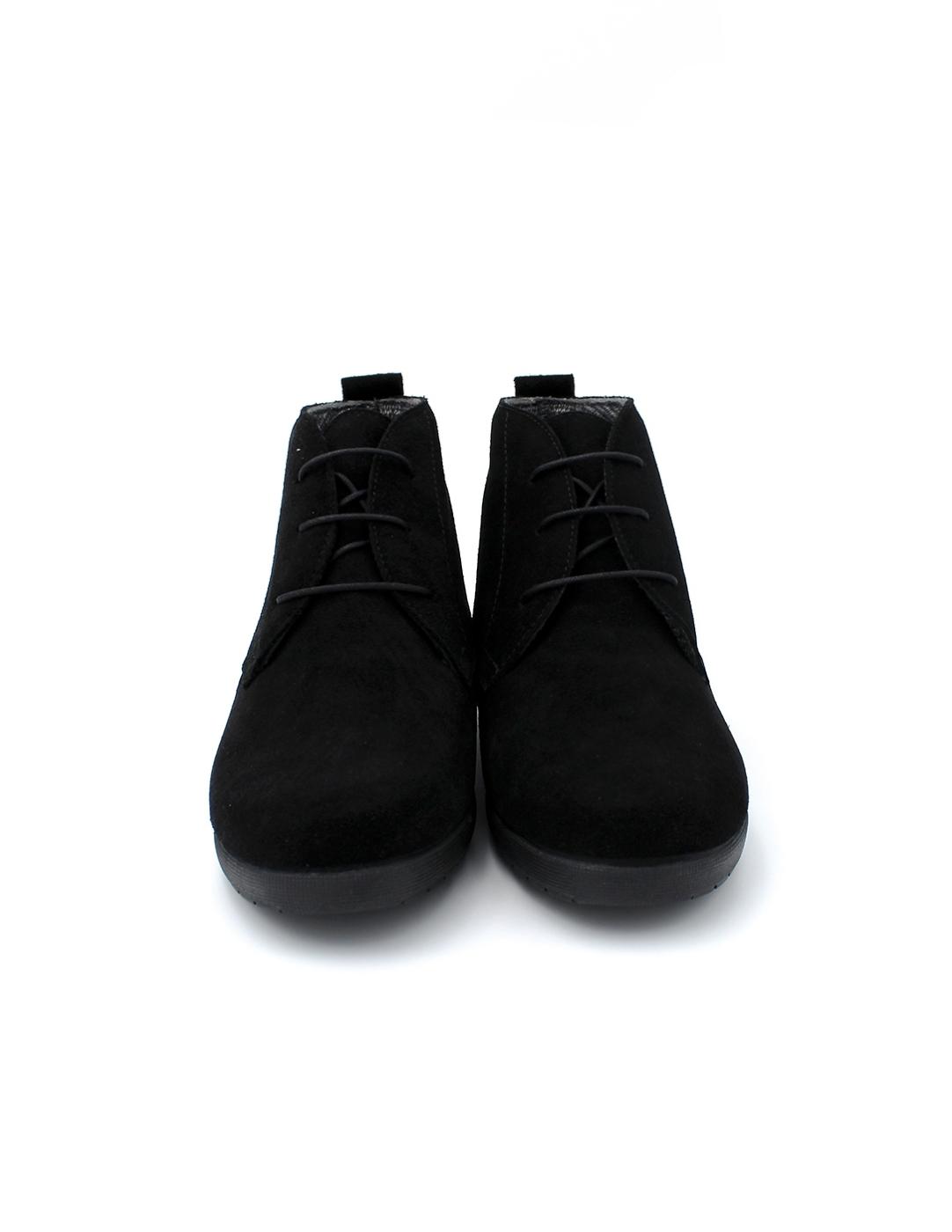 Botín Ante Seco-Tex DOCTOR CUTILLAS 41619 Negro Mujer.