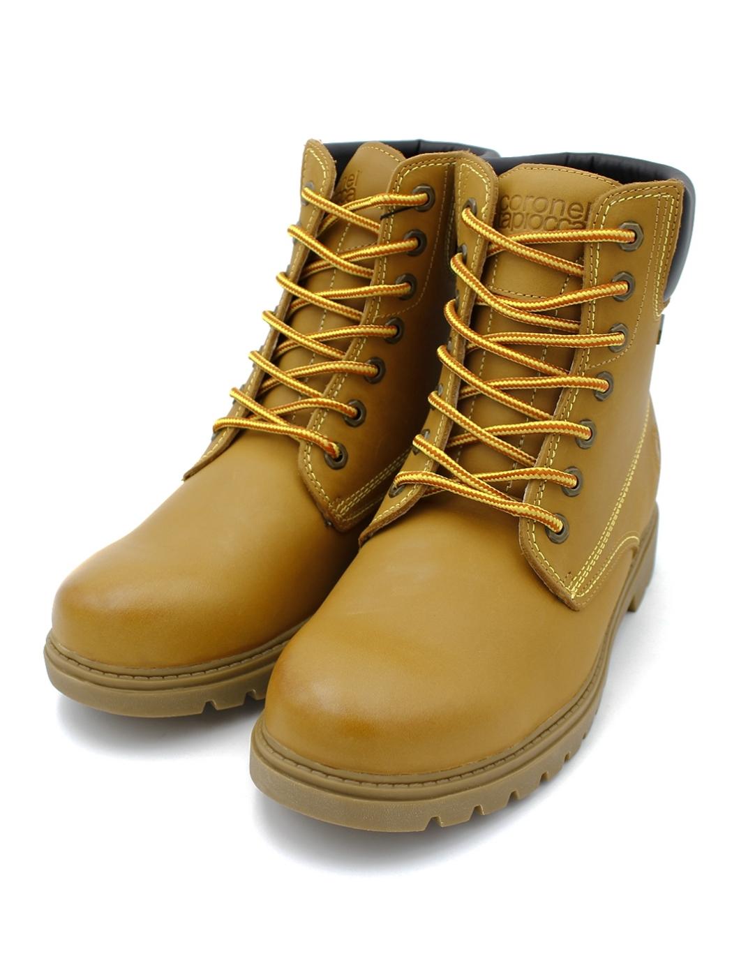 Botín Montaña CORONEL TAPIOCA T525-16 Mostaza Hombre