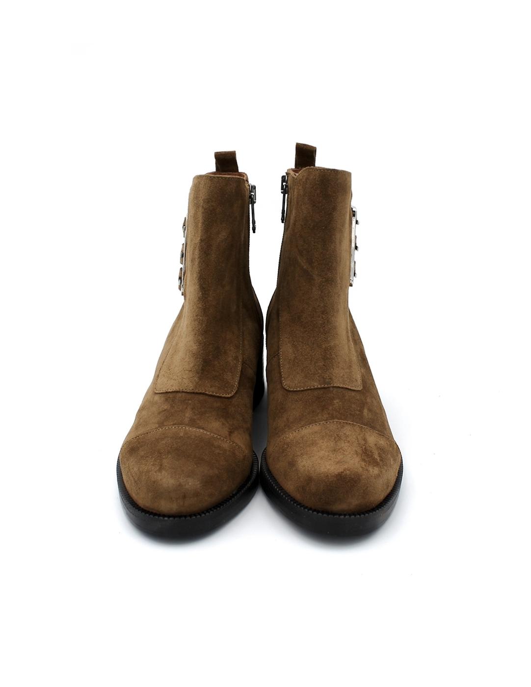 Botín Basket Ante DANSI 6940 Cuero Mujer.