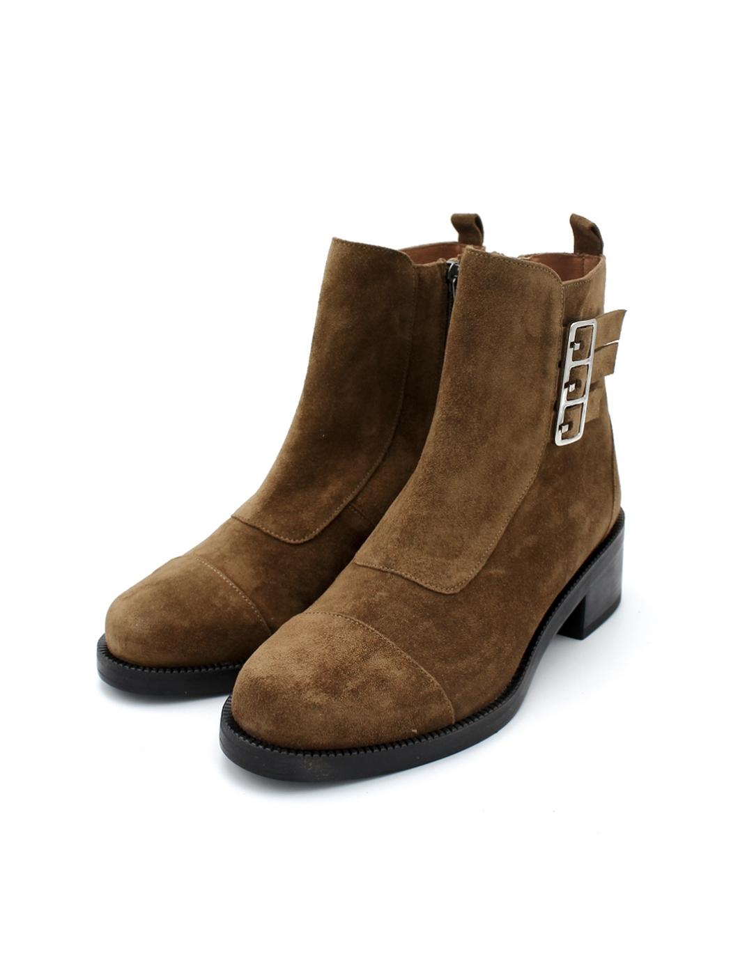 Botín Basket Ante DANSI 6940 Cuero Mujer.