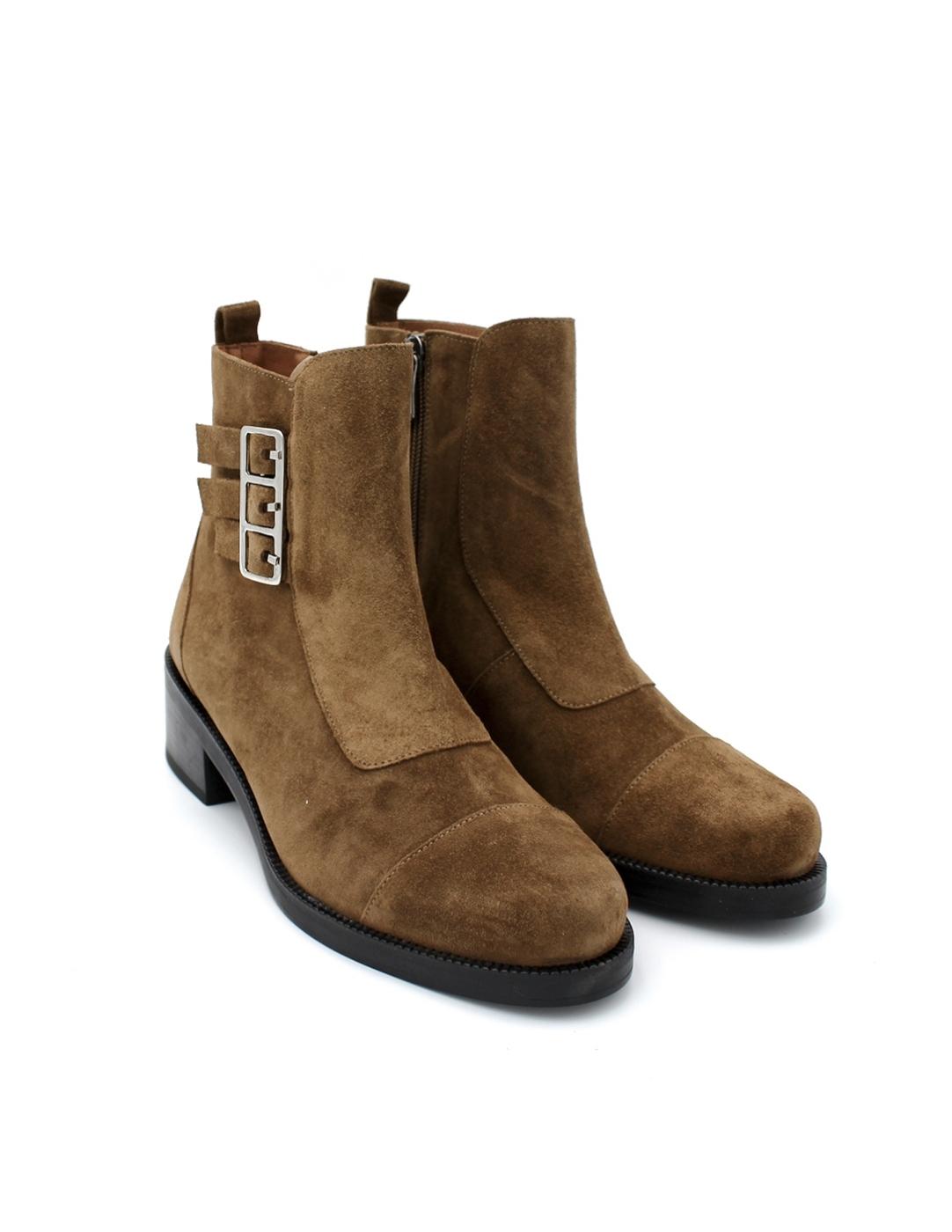 Botín Basket Ante DANSI 6940 Cuero Mujer.