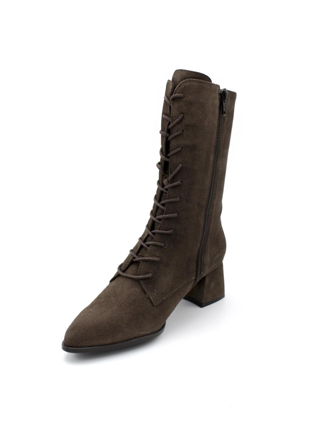 Botín Serraje Lux Ragazza R5271 Taupe Mujer