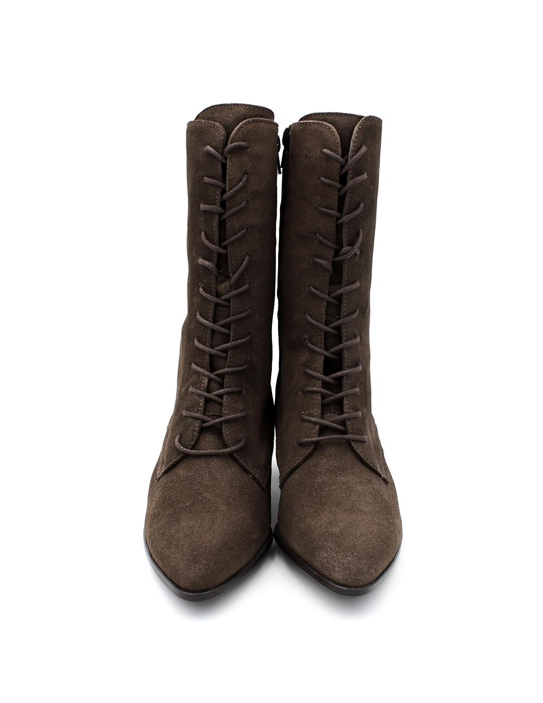 Botín Serraje Lux Ragazza R5271 Taupe Mujer