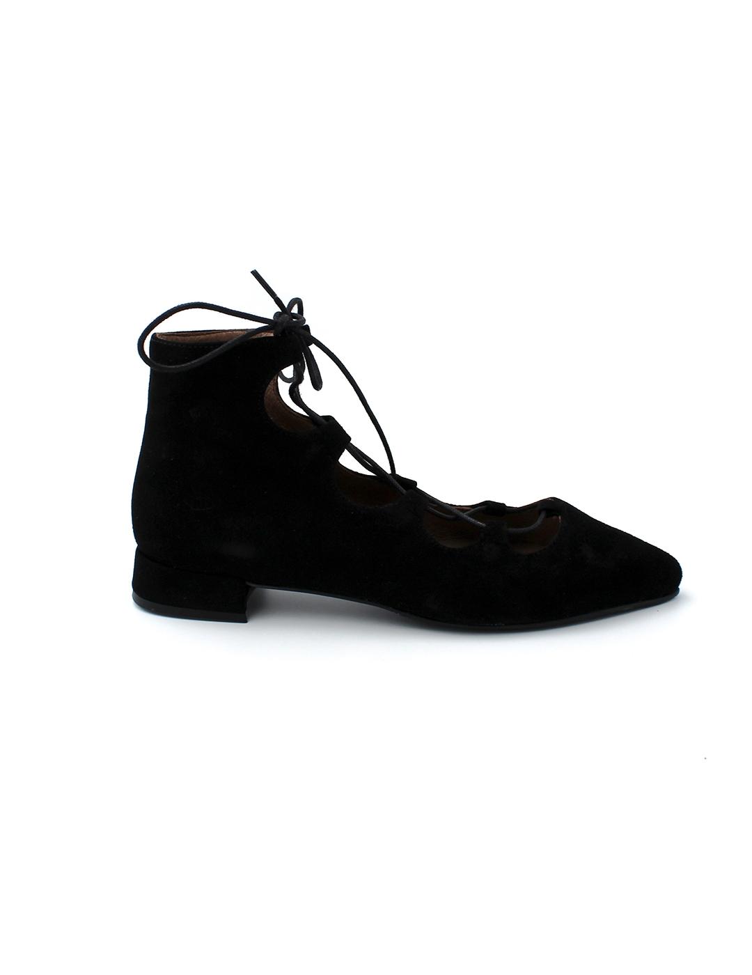 Zapato Gabriela Ante Ragazza Negro Mujer
