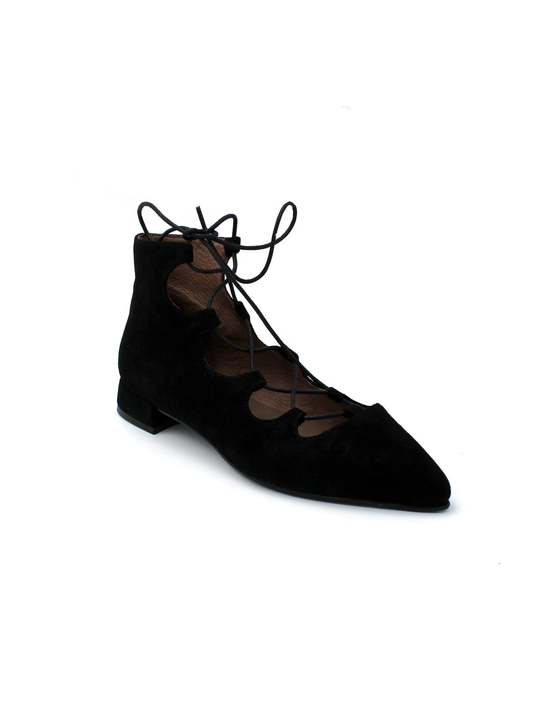 Zapato Gabriela Ante Ragazza Negro Mujer