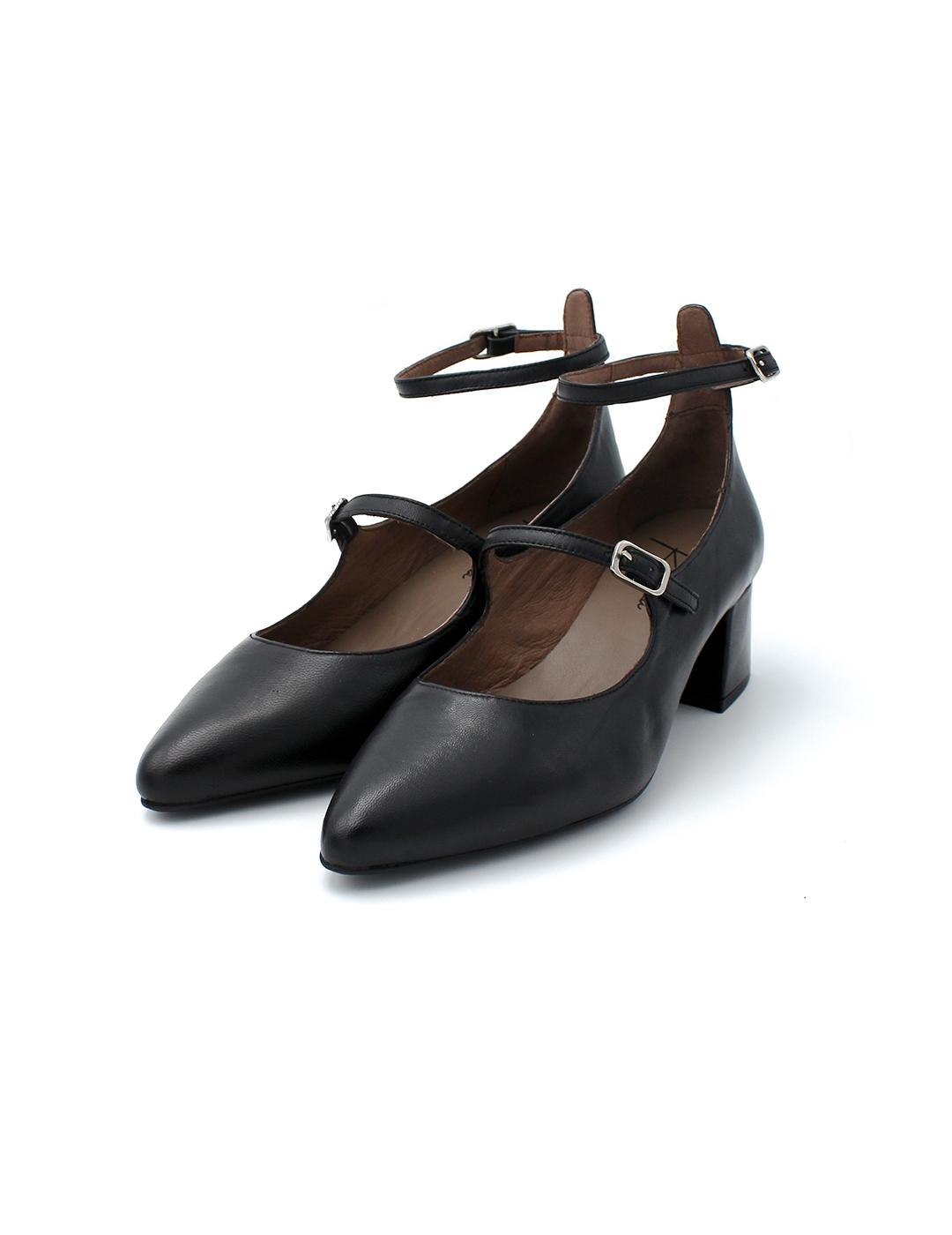 Zapato Mery Jane Ragazza R5363 Negro Mujer