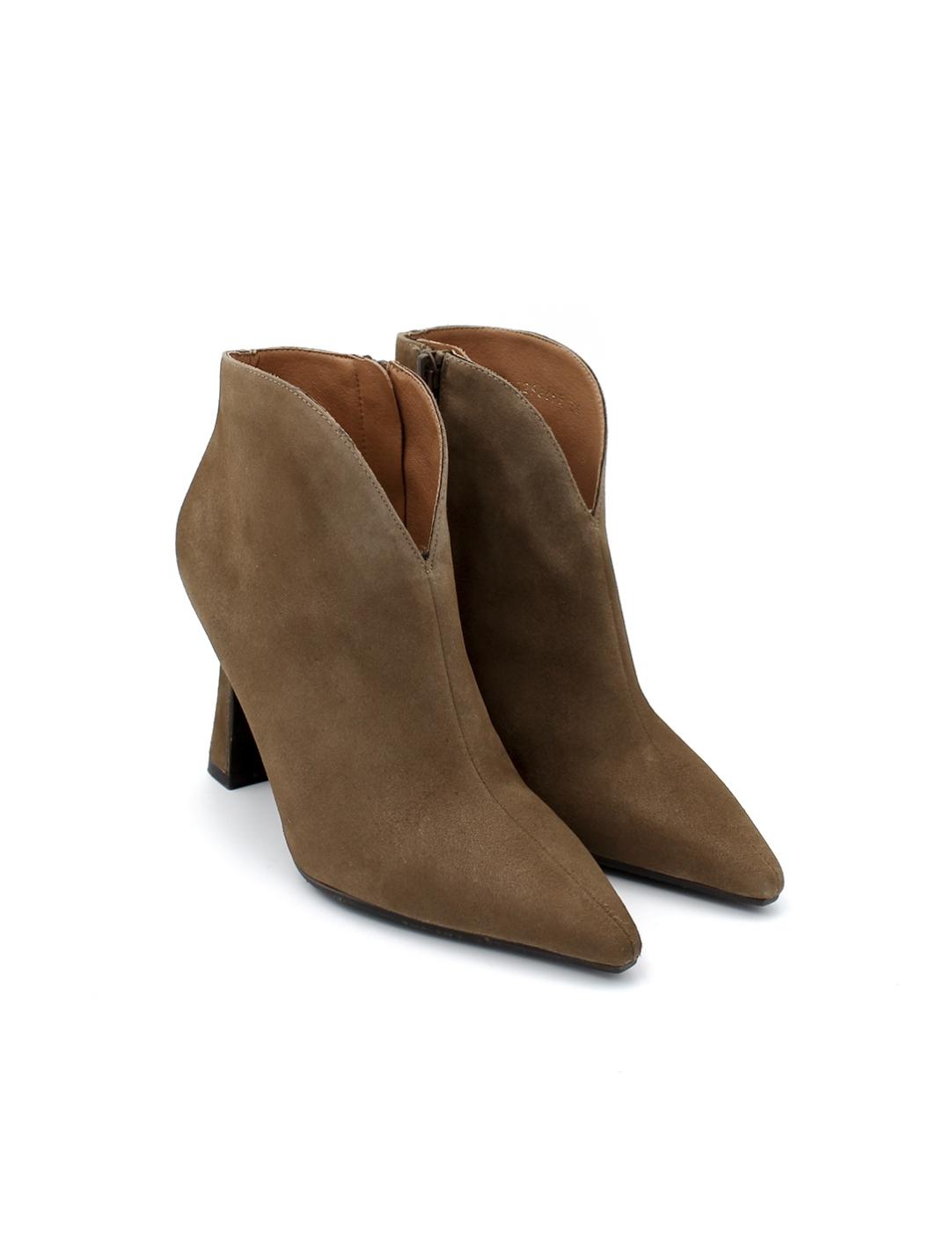 Botín Ante Taupe LODI 0154 Taupe Mujer