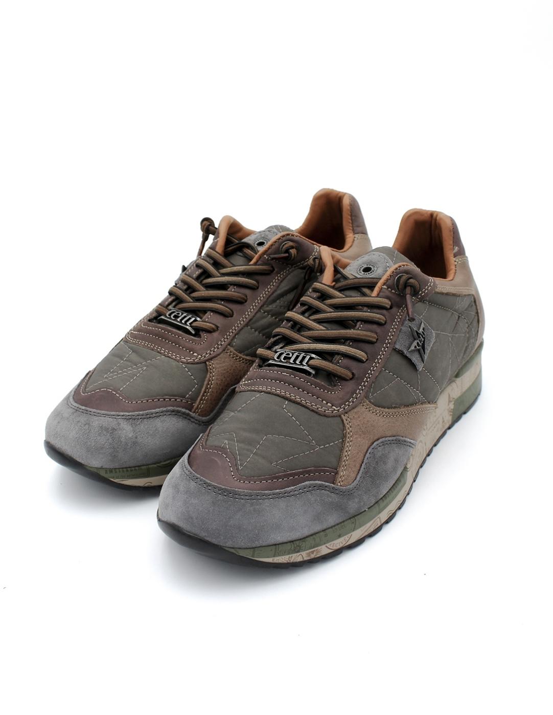 Deportiva Ante Star Oxido Cetti C-848 XL Verde/Marrón Hombre