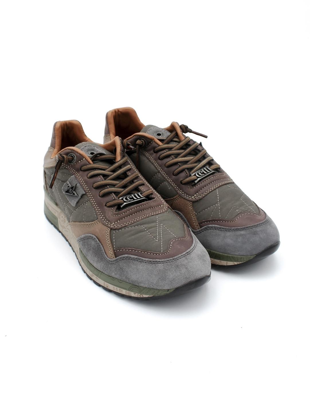 Deportiva Ante Star Oxido Cetti C-848 XL Verde/Marrón Hombre