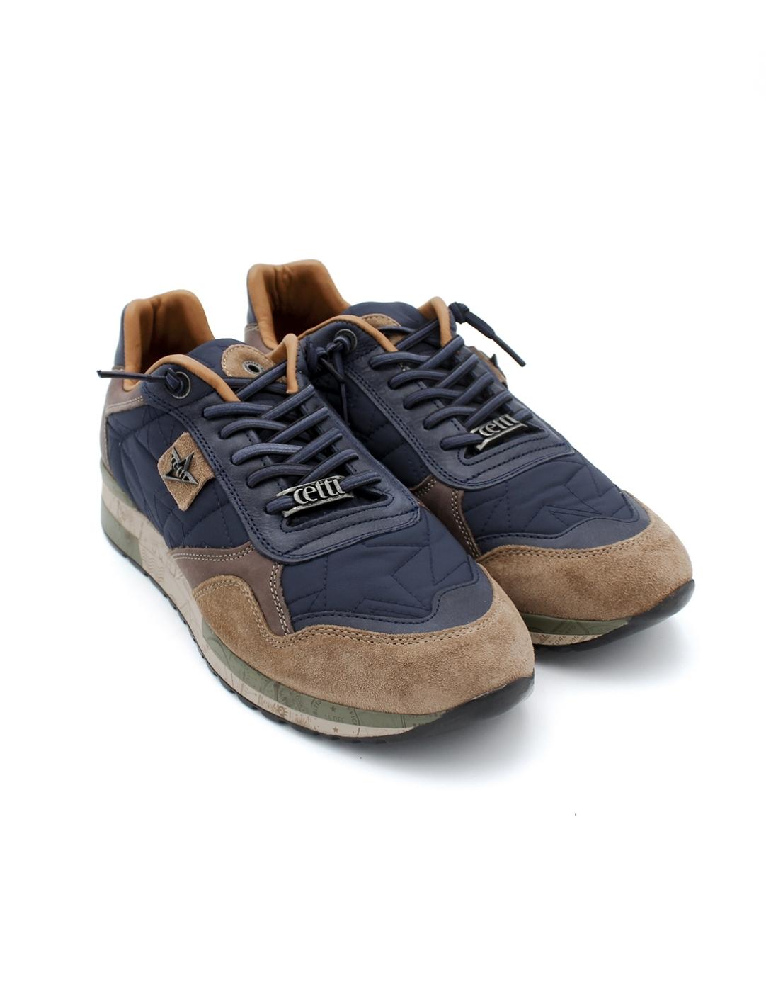 Deportiva Ante Navy Cetti C-848 XL Marino Hombre