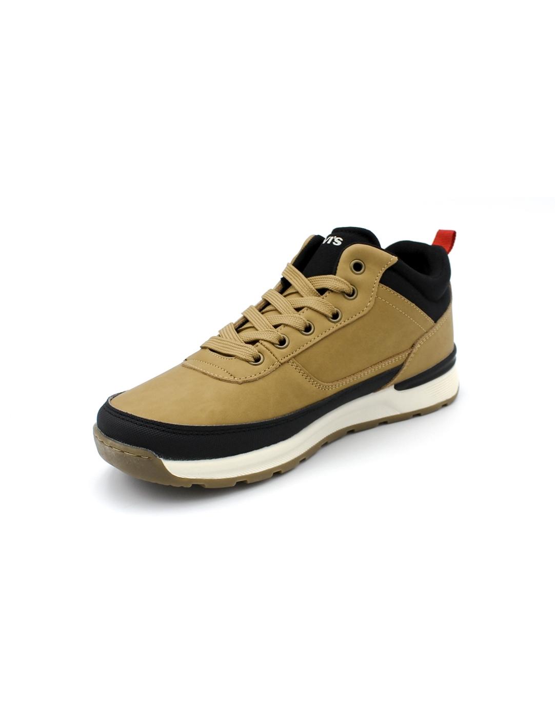 Botín Ascot LEVI'S KIDS VASC0101S Camel/Negro Niño.