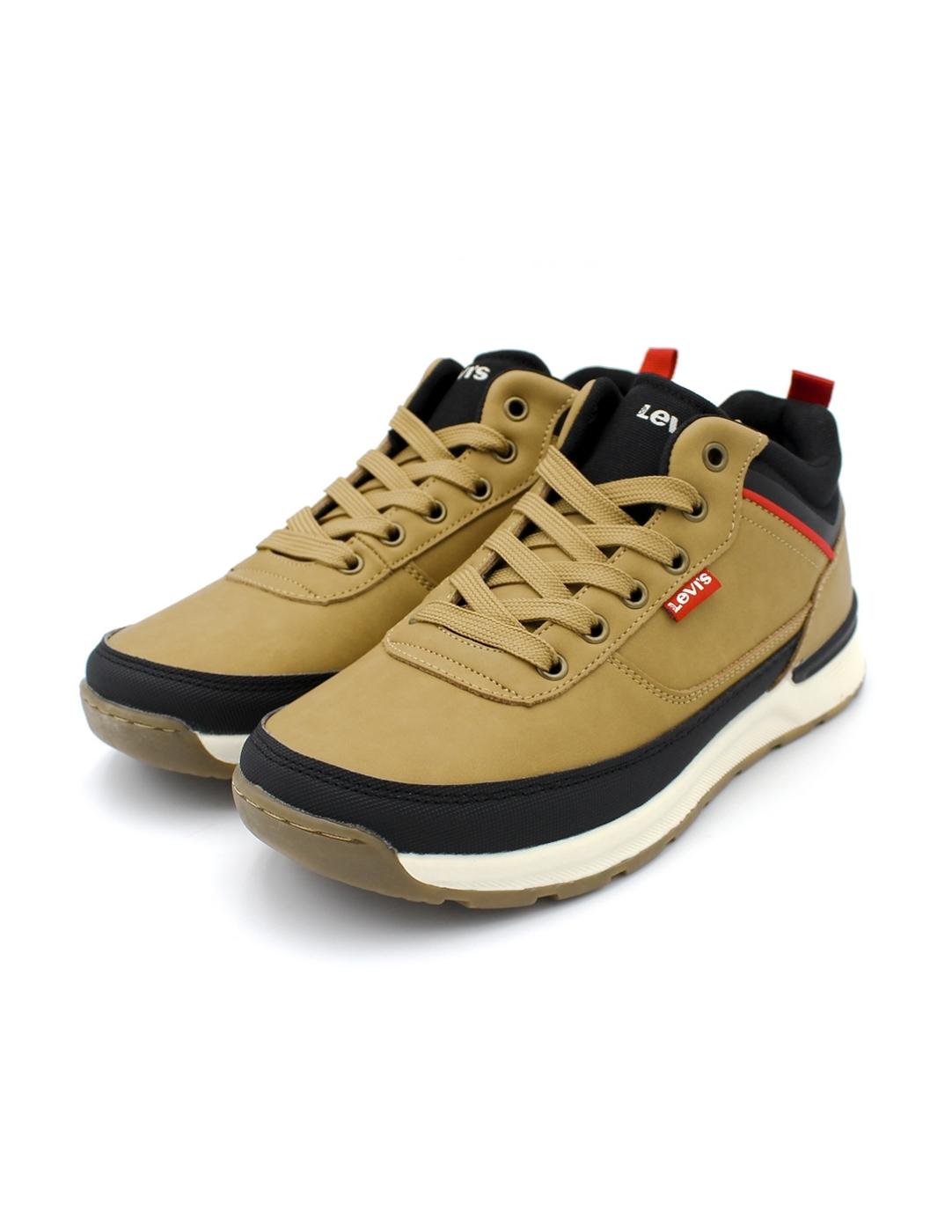 Botín Ascot LEVI'S KIDS VASC0101S Camel/Negro Niño.