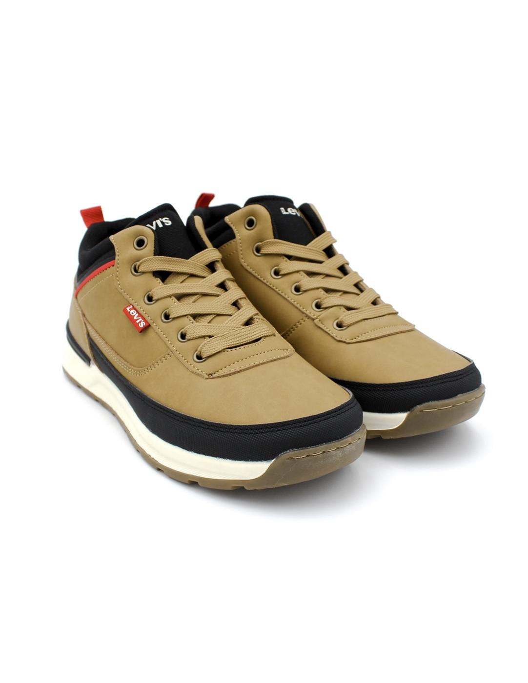 Botín Ascot LEVI'S KIDS VASC0101S Camel/Negro Niño.