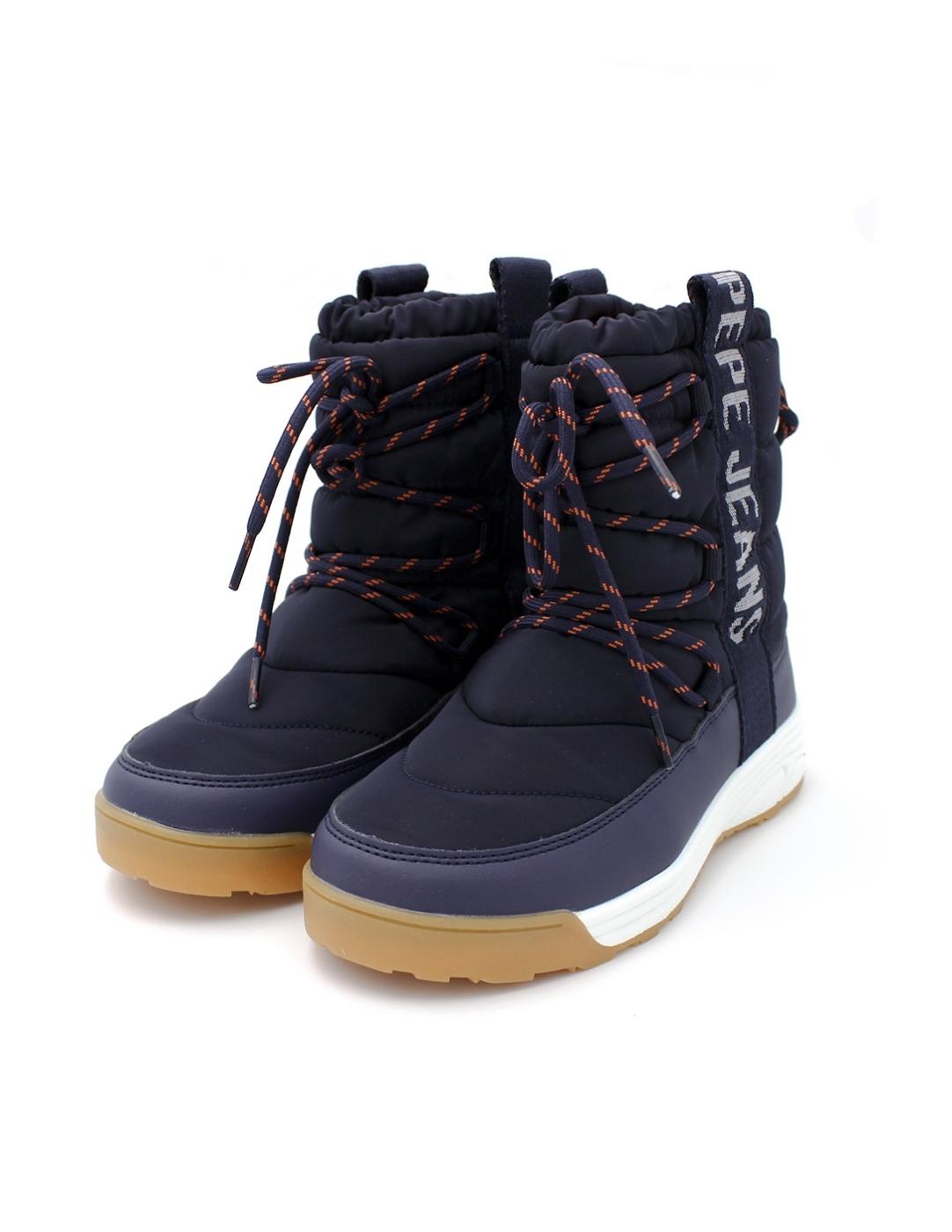 Botín PEPE JEANS PBS50 1006 595 Azul Marino Niño.