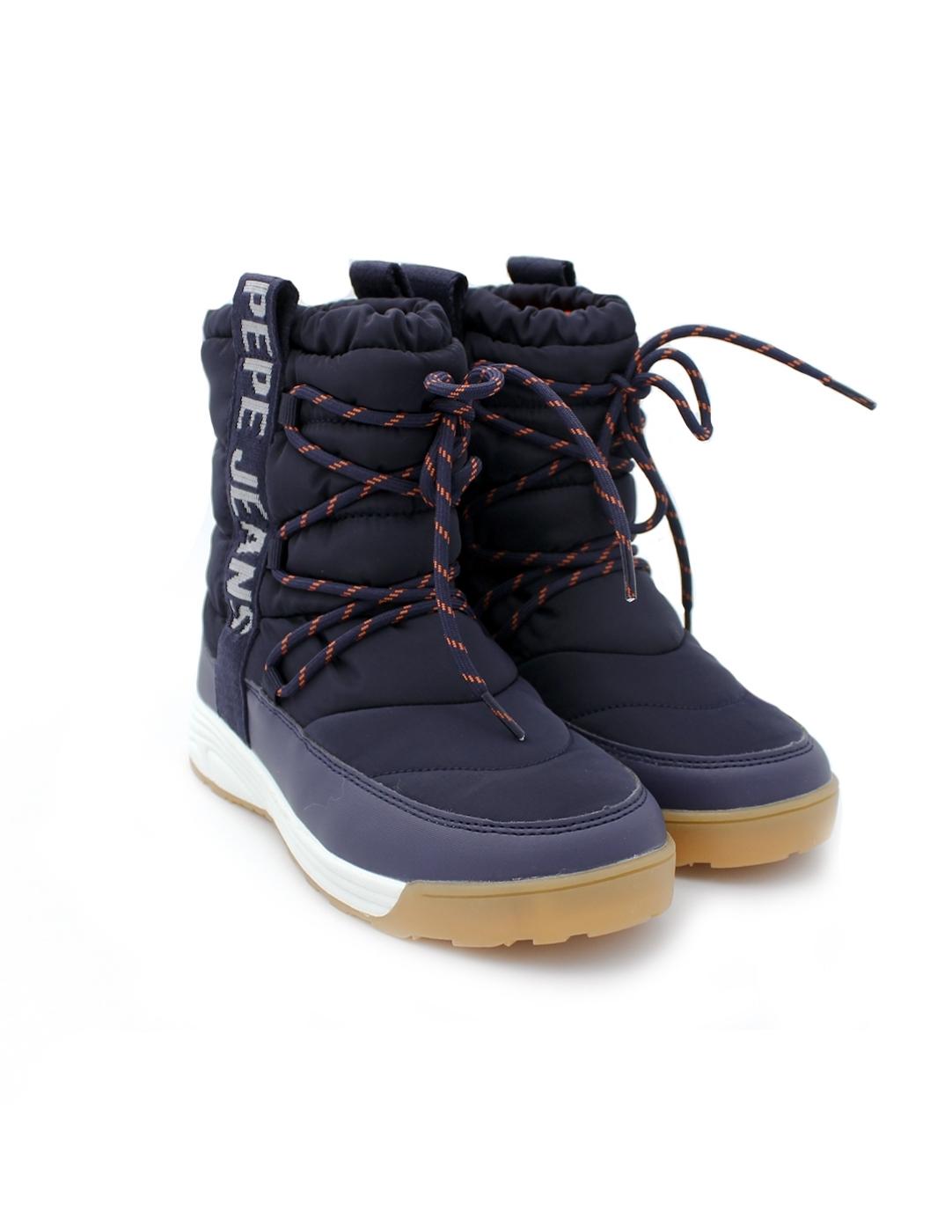 Botín PEPE JEANS PBS50 1006 595 Azul Marino Niño.