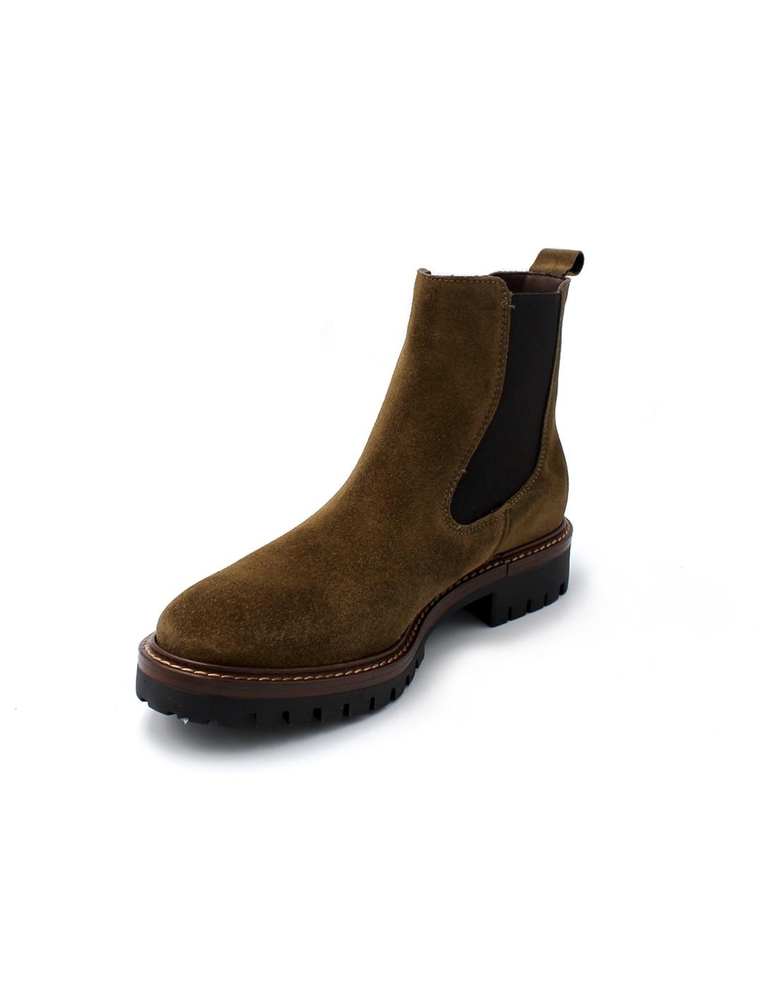 Botín Elastico Chelsea Alpe 2609 Marrón Mujer