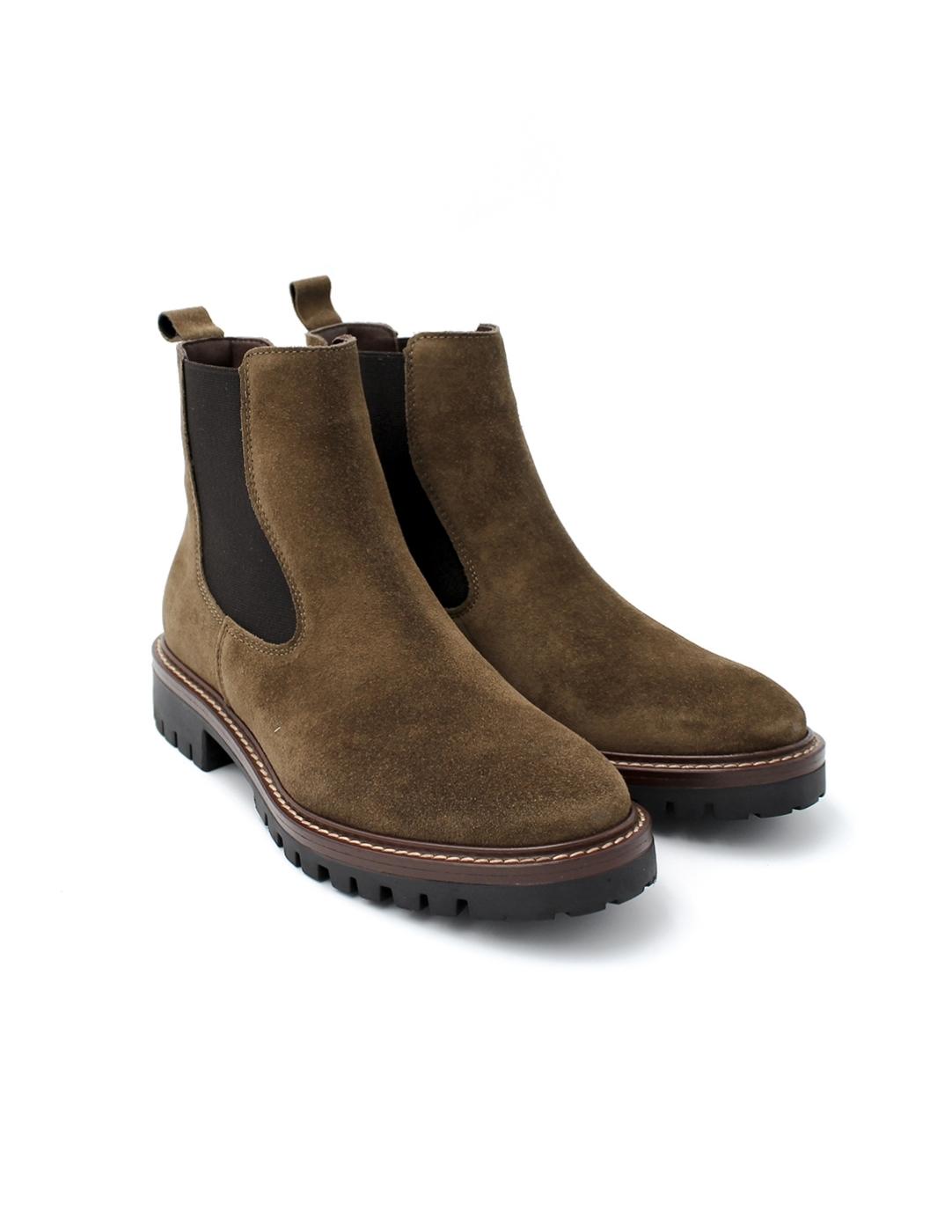 Botín Elastico Chelsea Alpe 2609 Marrón Mujer