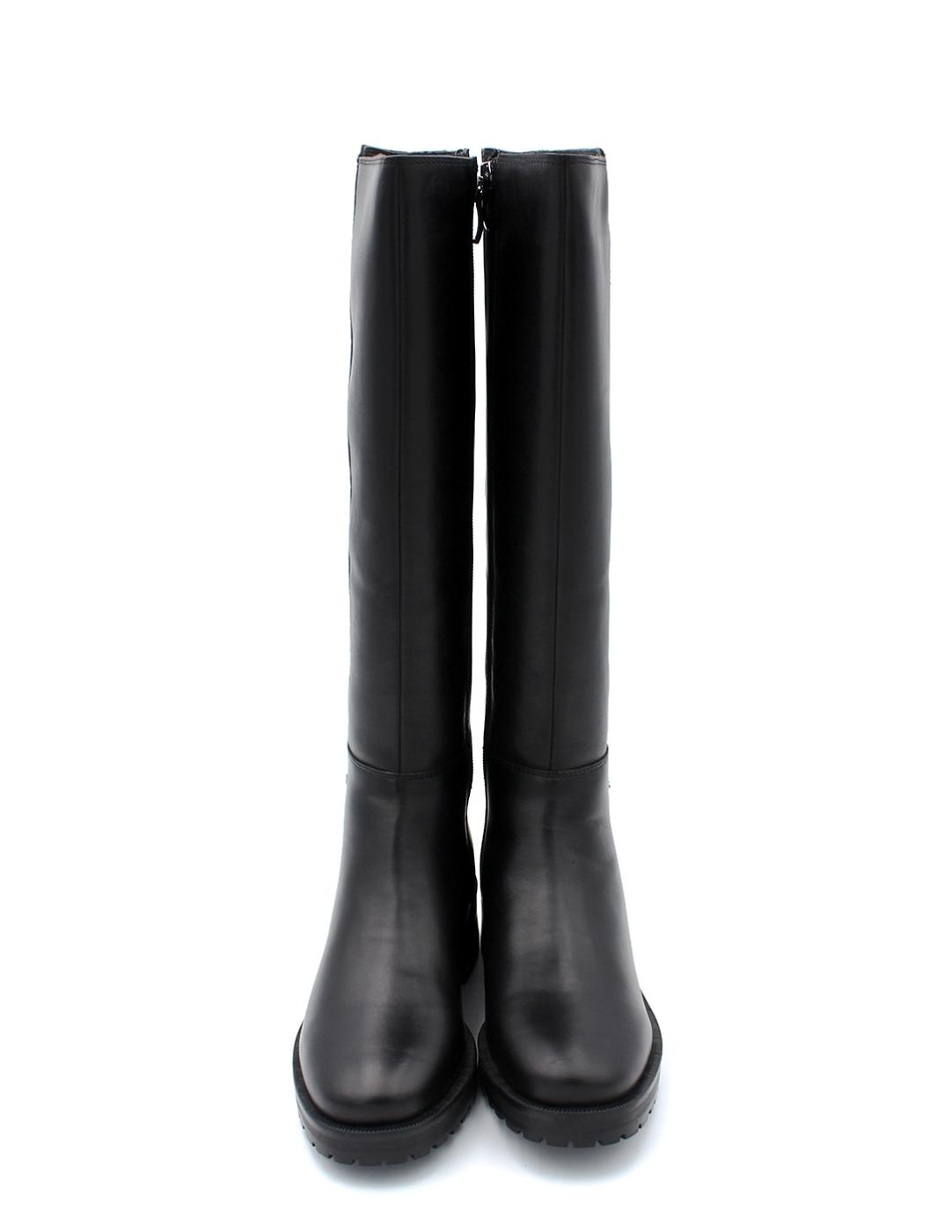 Bota Piel Kangaroos 700-11  Negro Mujer