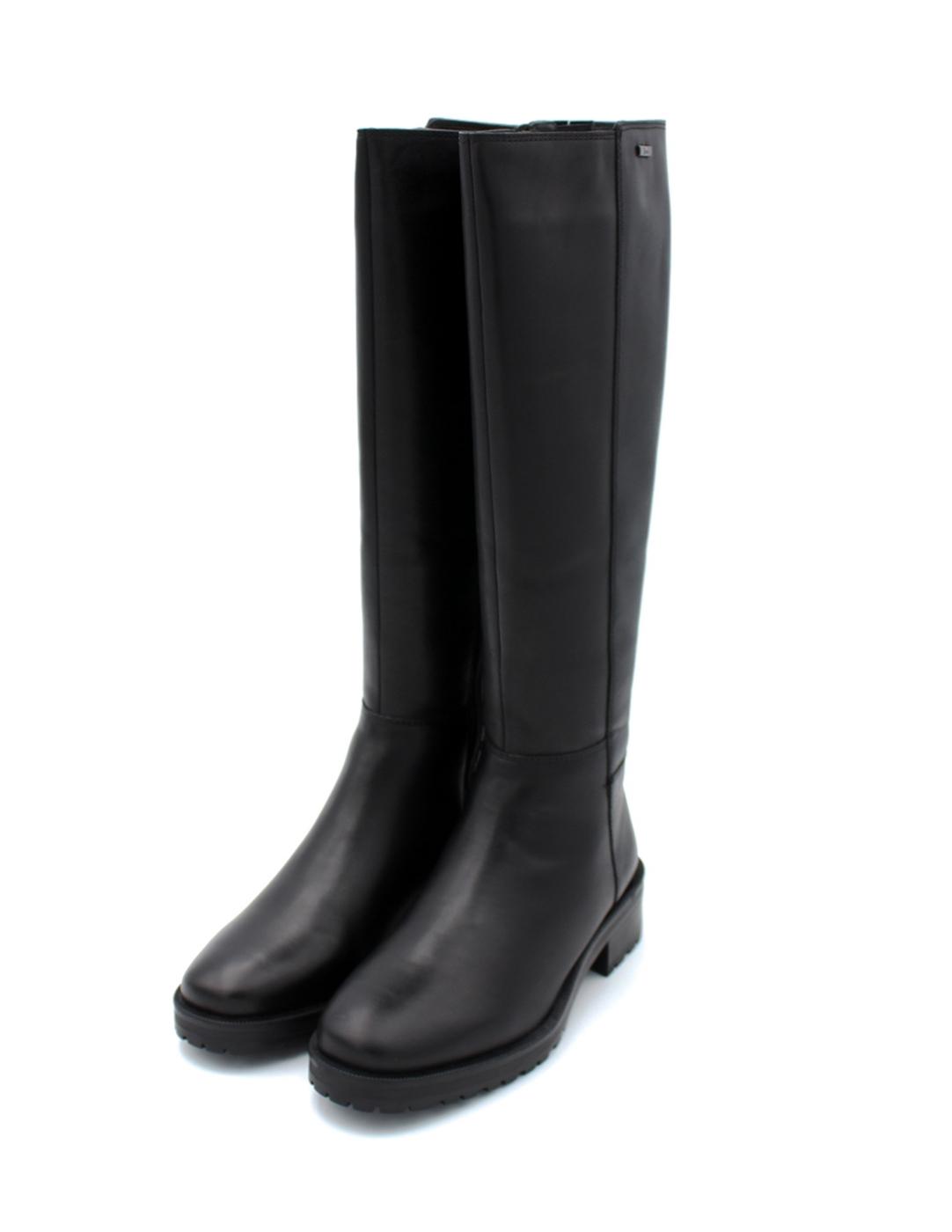 Bota Piel Kangaroos 700-11  Negro Mujer