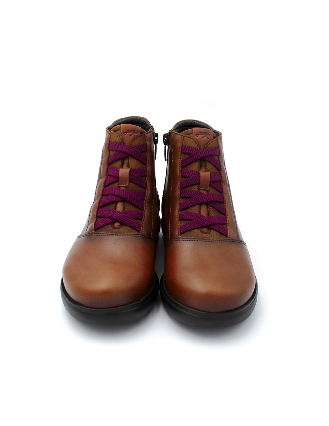 Botín Faral Fluchos F2026 Marrón Mujer