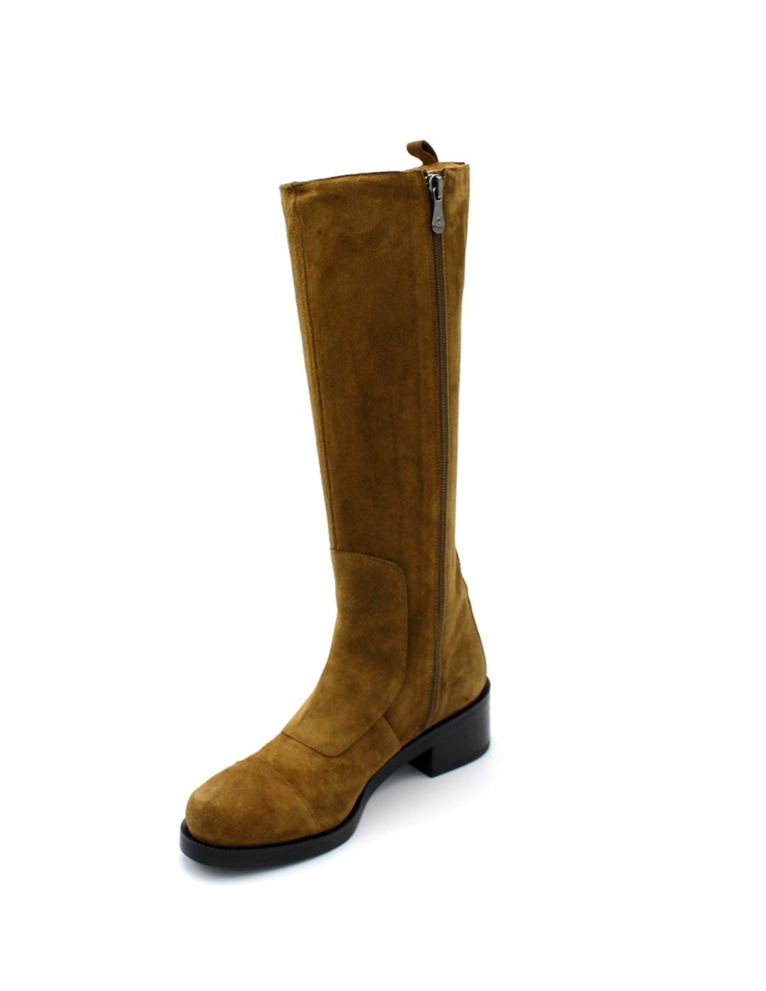 Bota Caña Alta DANSI 6941 Mogano Mujer.