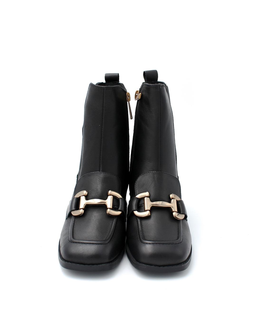 Botín Tacón Hebilla Carmela 161940 Negro Mujer