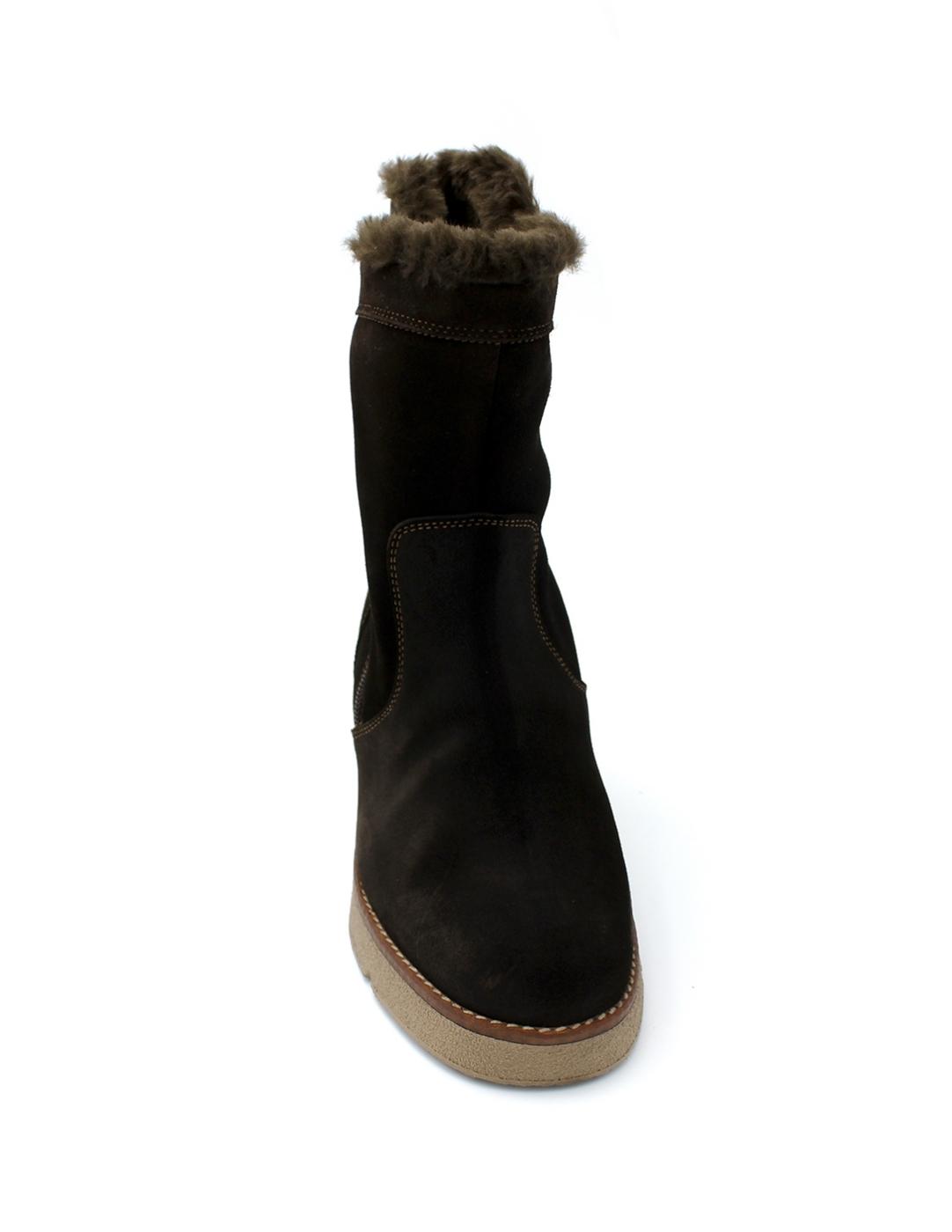 Botín Ante Artesanal Losal 1300 03 8602 Marrón Mujer