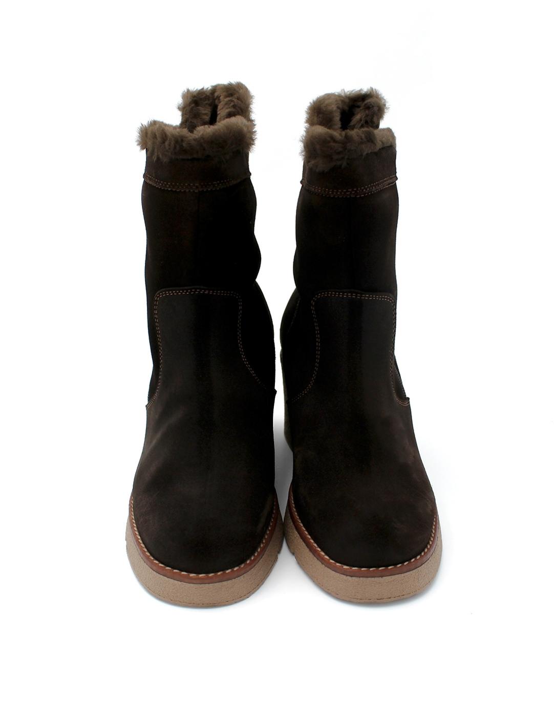 Botín Ante Artesanal Losal 1300 03 8602 Marrón Mujer