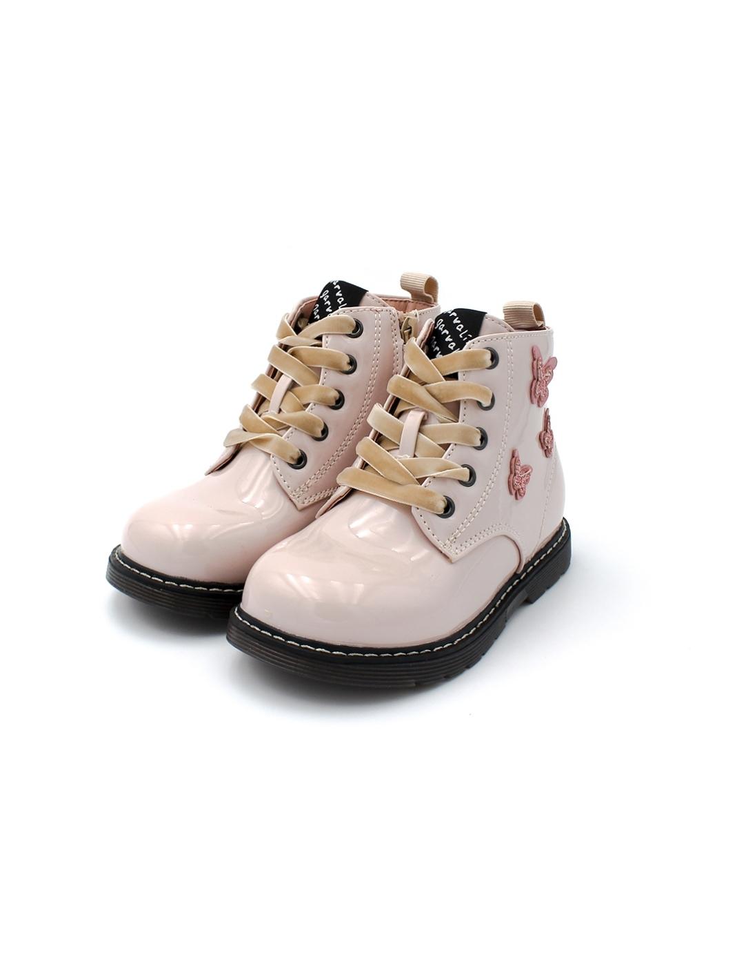 Bota Rosa Charol Garvalín 241340-C032 Rosa Niña