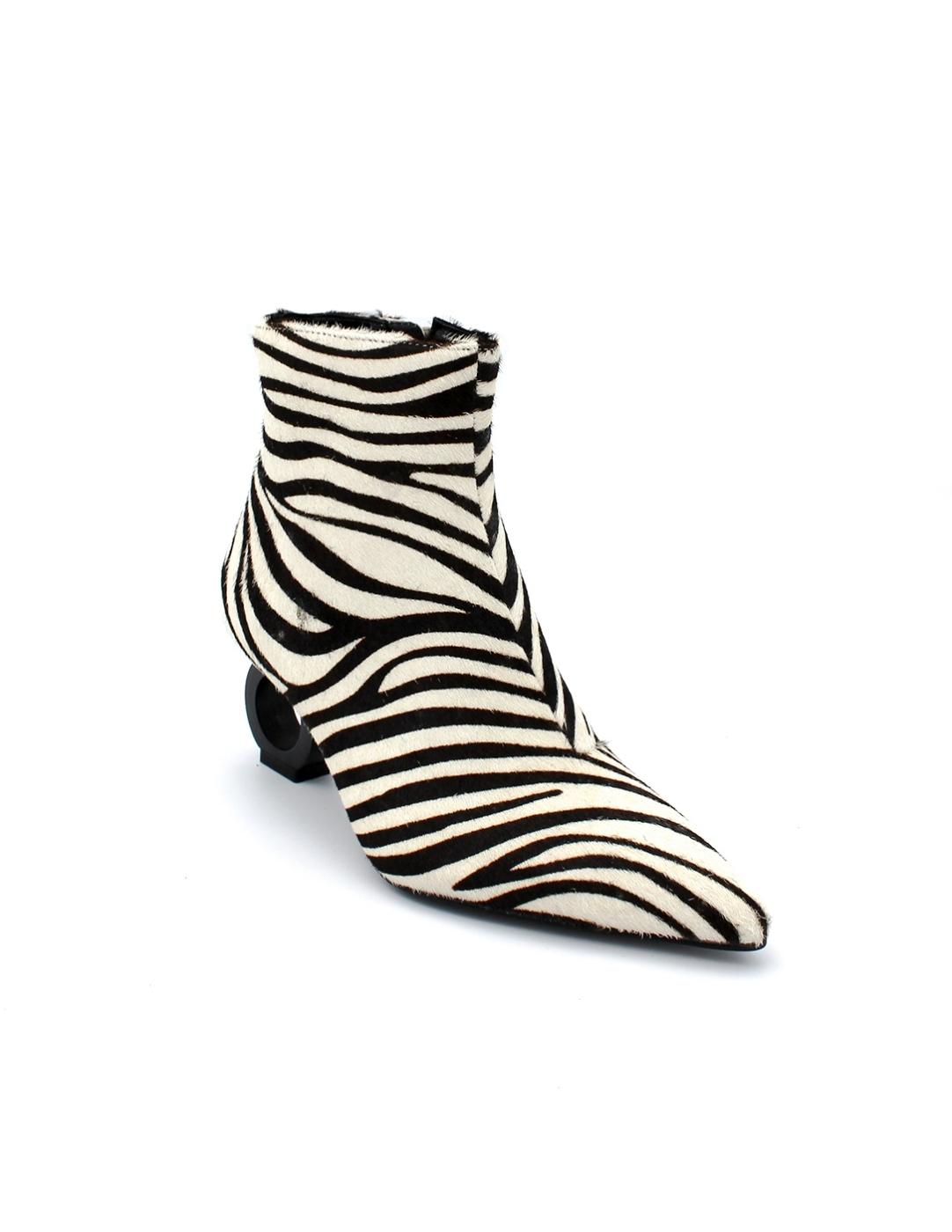 Botín de tacón Zebra Exé Bruna-612 Mujer