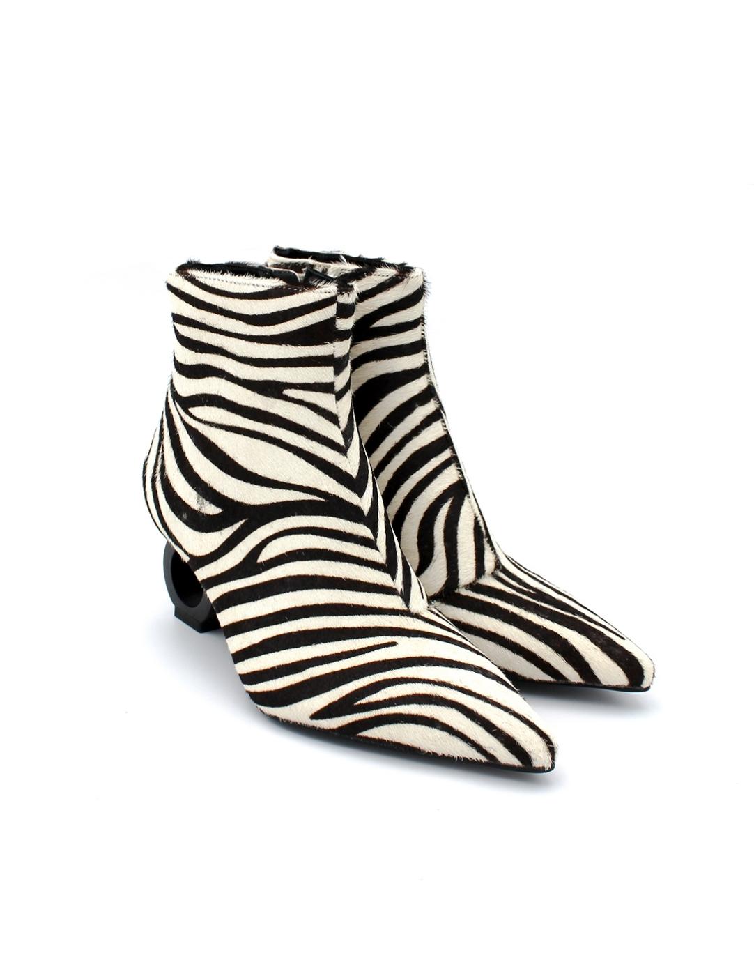 Botín de tacón Zebra Exé Bruna-612 Mujer