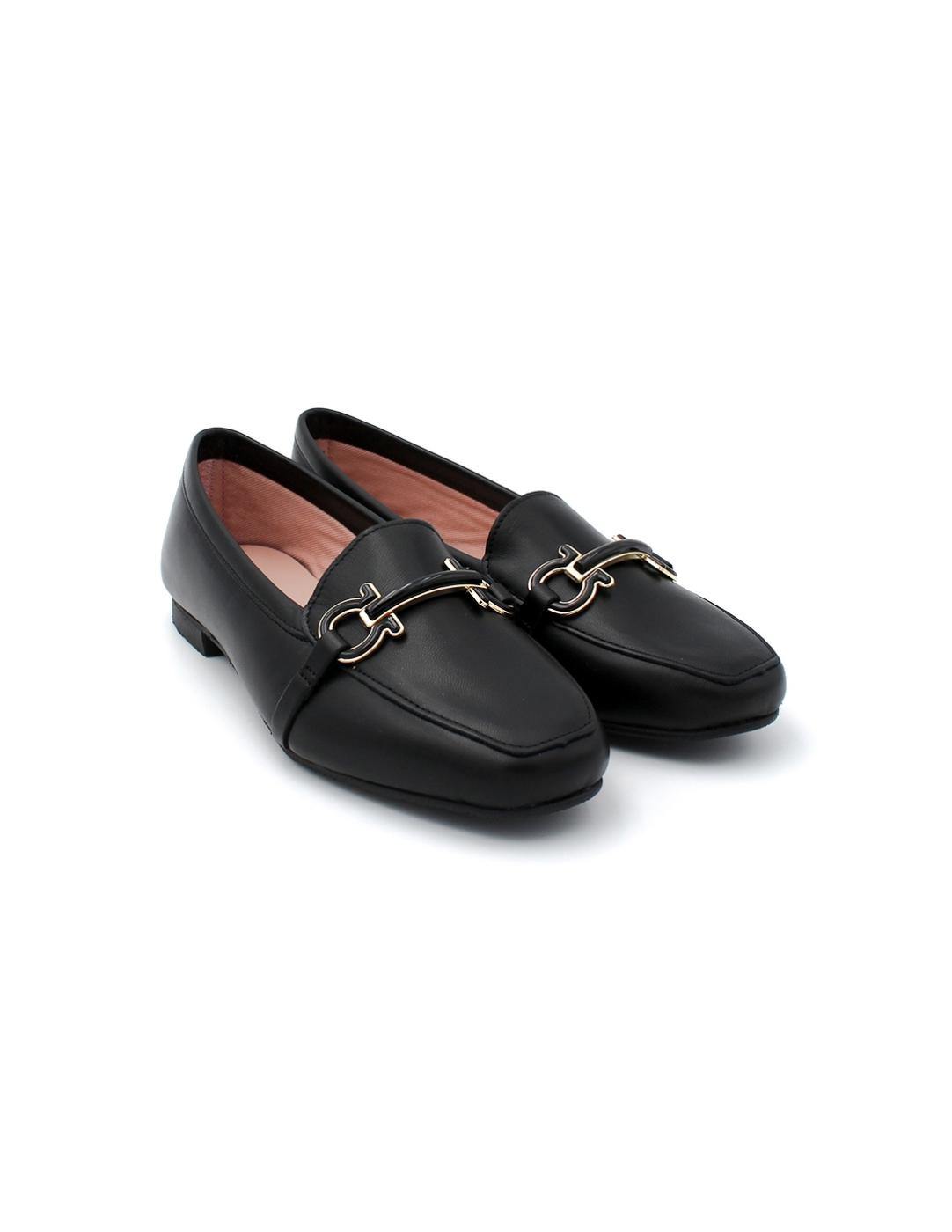 Mocasìn EUFORIABAILARINAS Ad.21245-Z Negro Mujer.