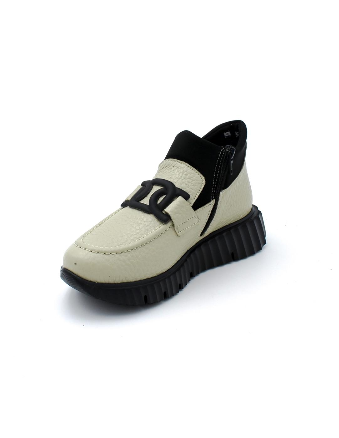 Zapato Neopreno Comfort Class 6503-sunset Crema Mujer