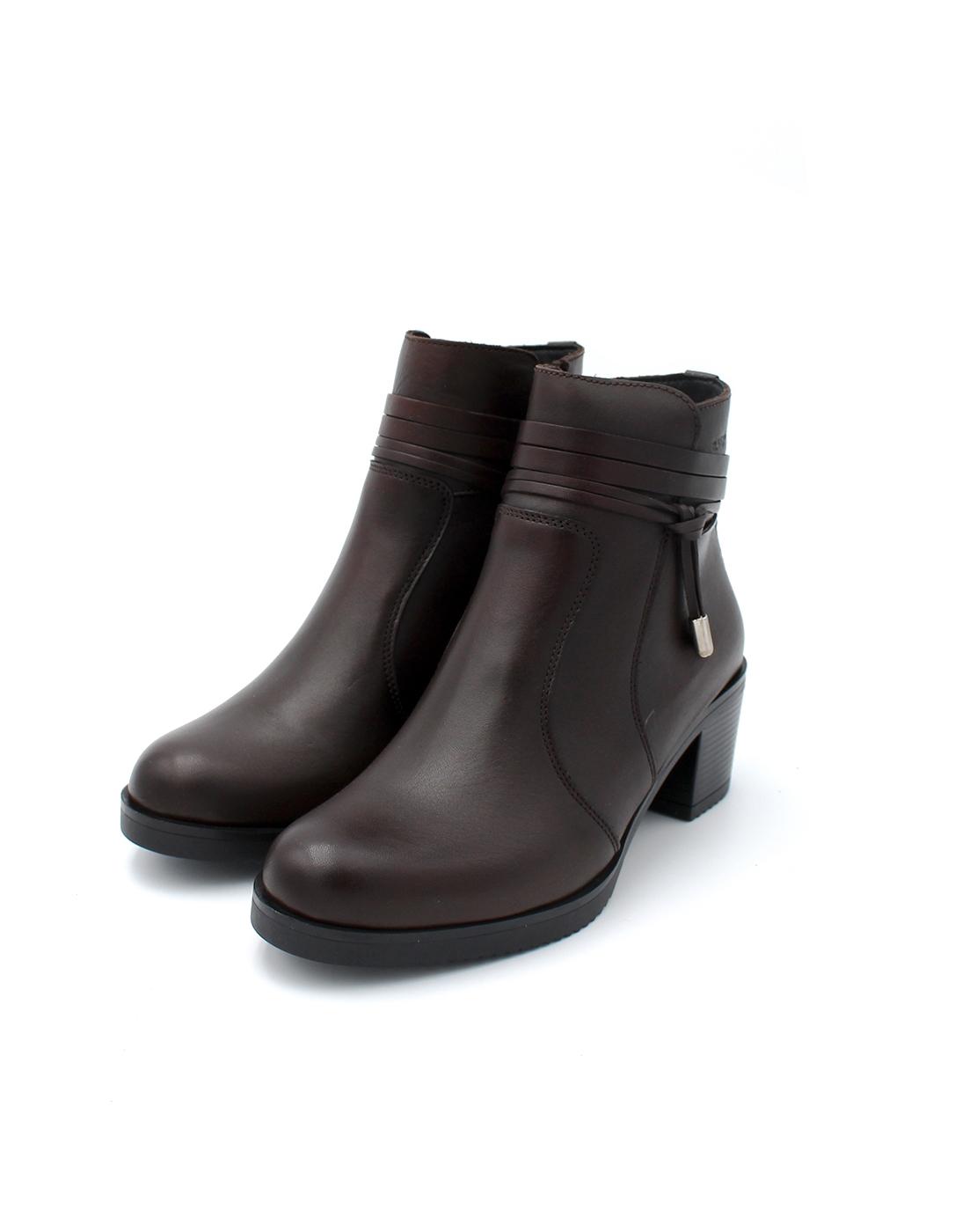 Botín tacón Walter Baerchi 40164 Marrón Mujer