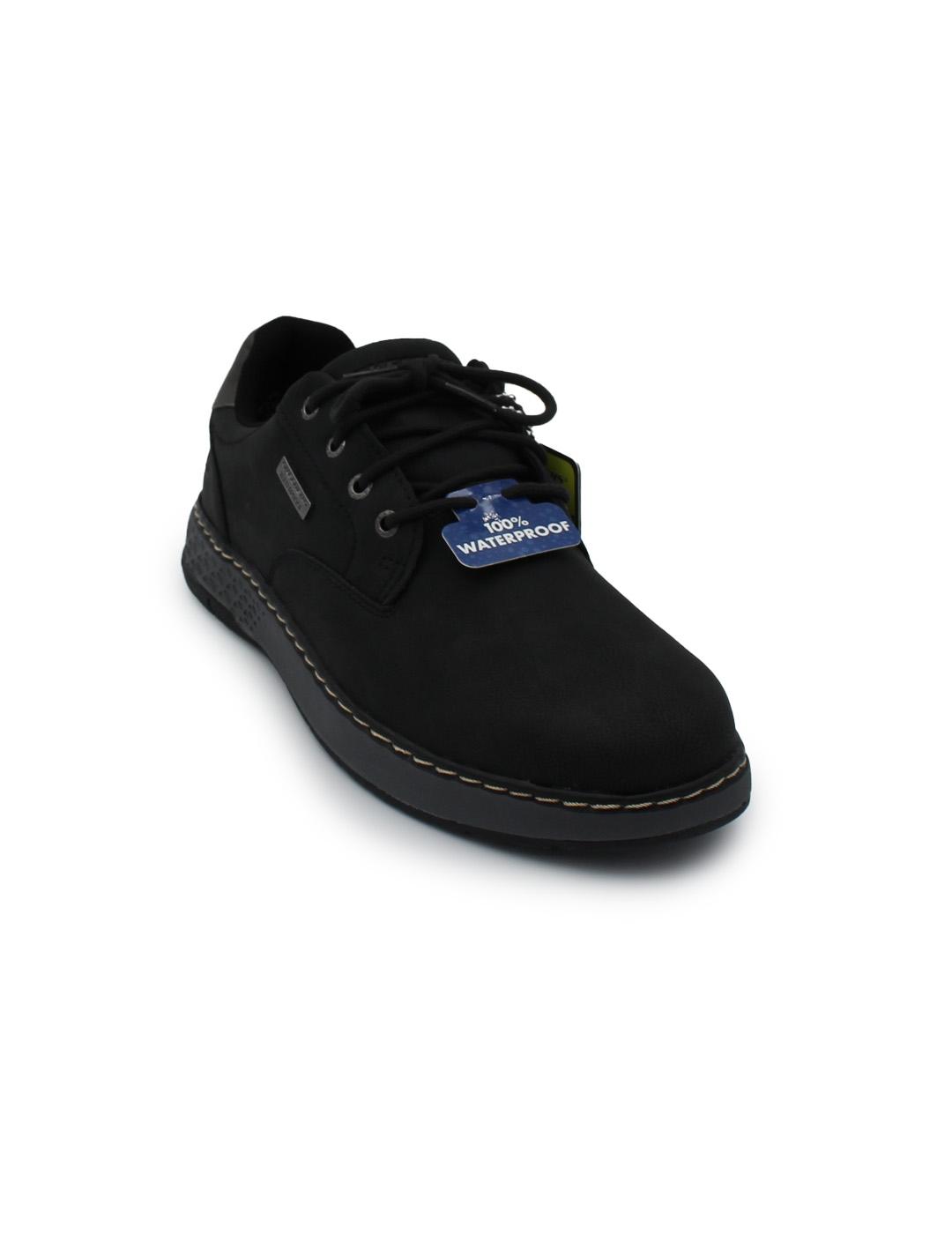 Zapato Waterproof Garlan Pryor Skechers 205234 Negro Hombre