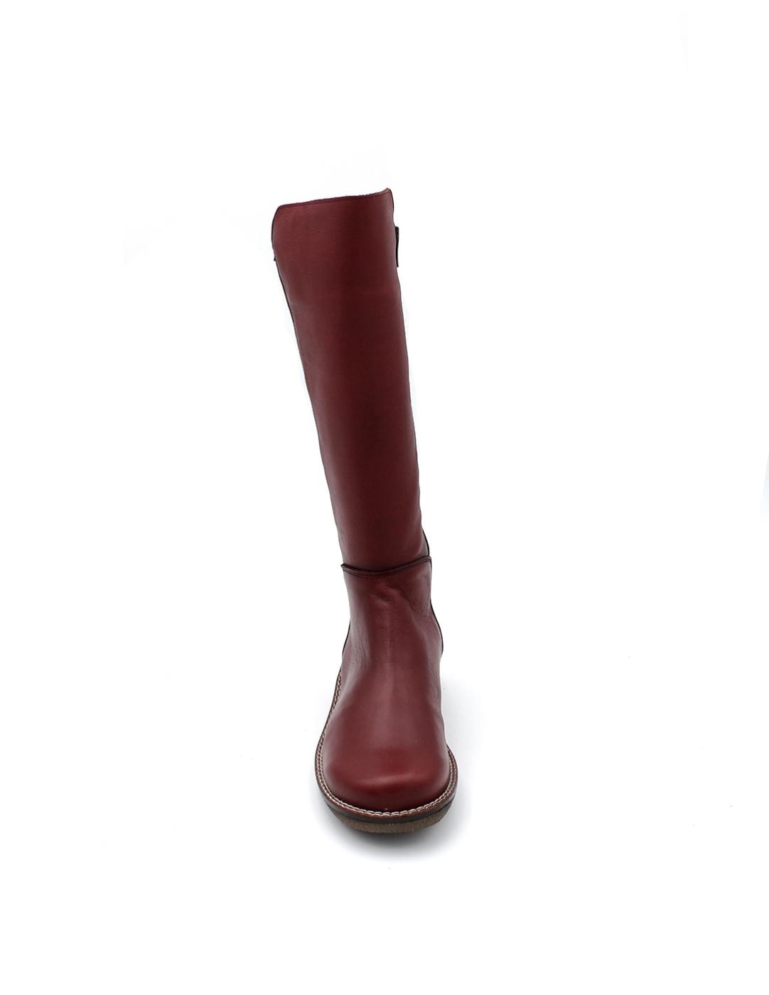 Bota Alta Napa Pekas 430 Rojo Mujer