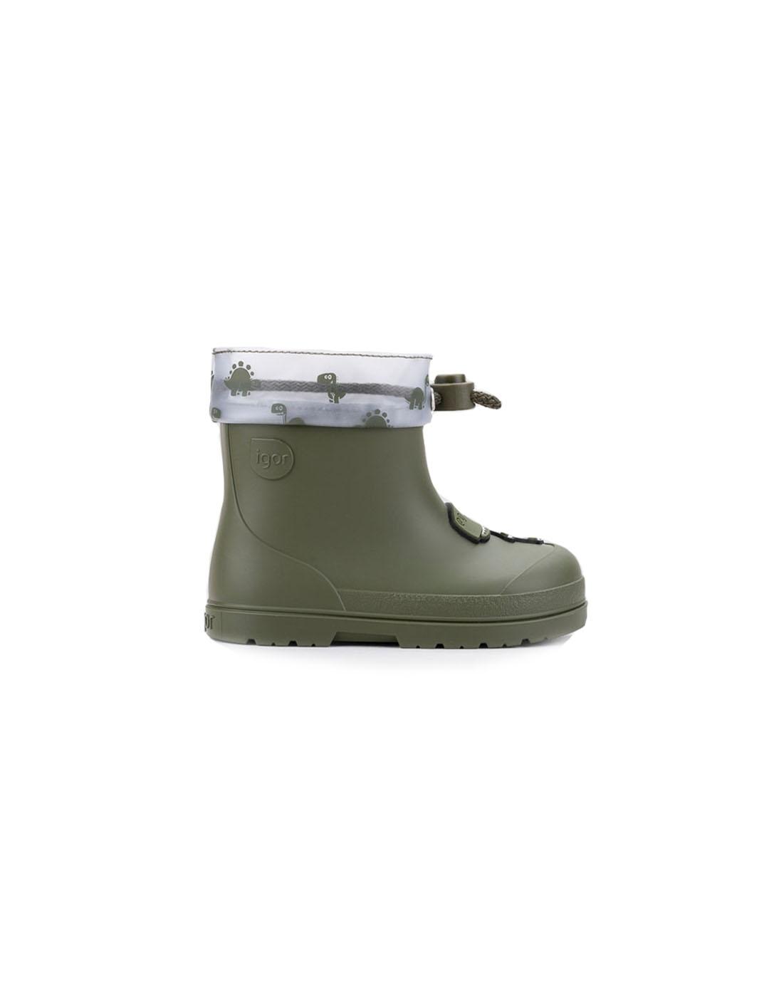 Bota de agua Mendi Dino Igor W10323-042 Kaki Niño