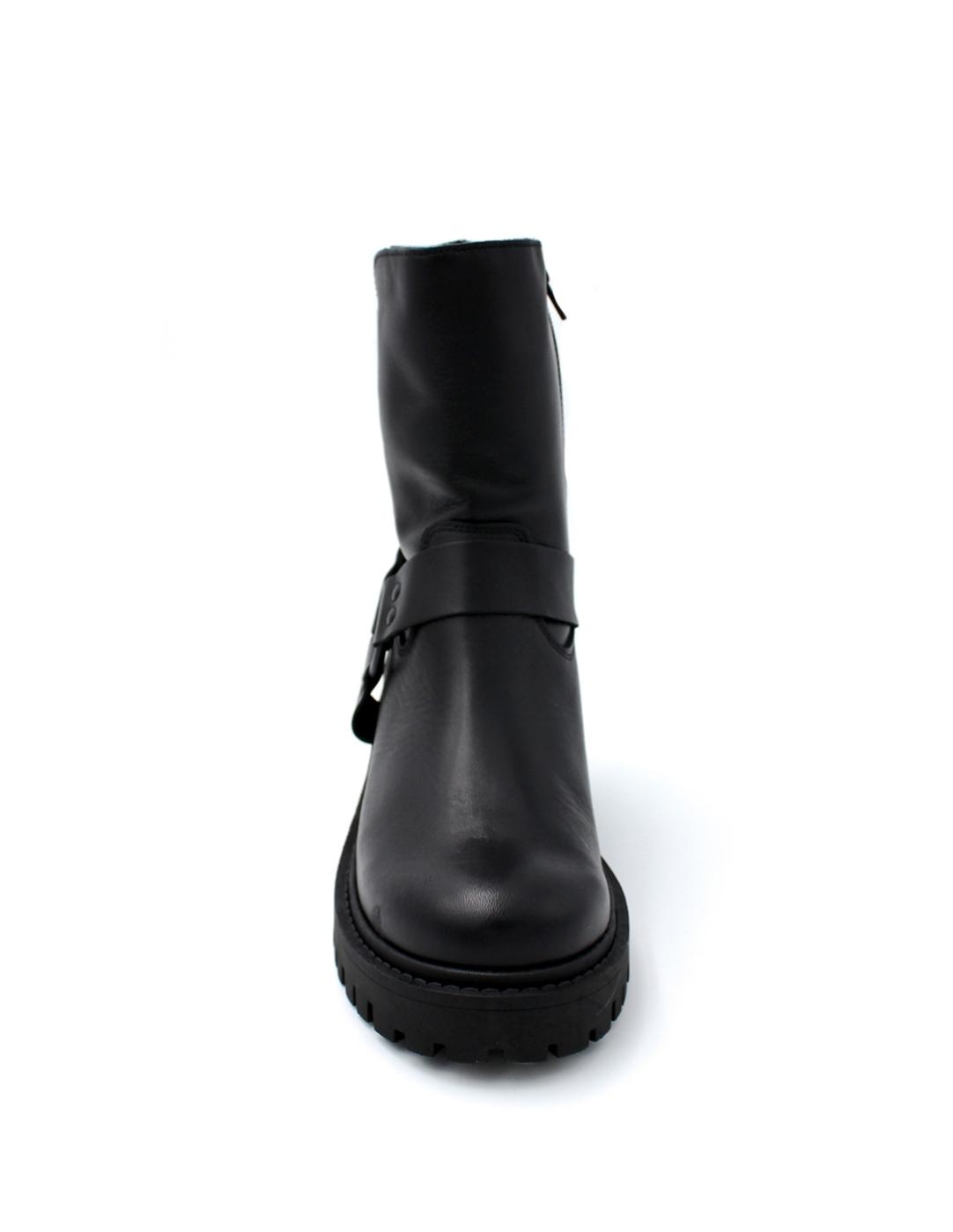Bota Motera HEE 24825 Negro Mujer.