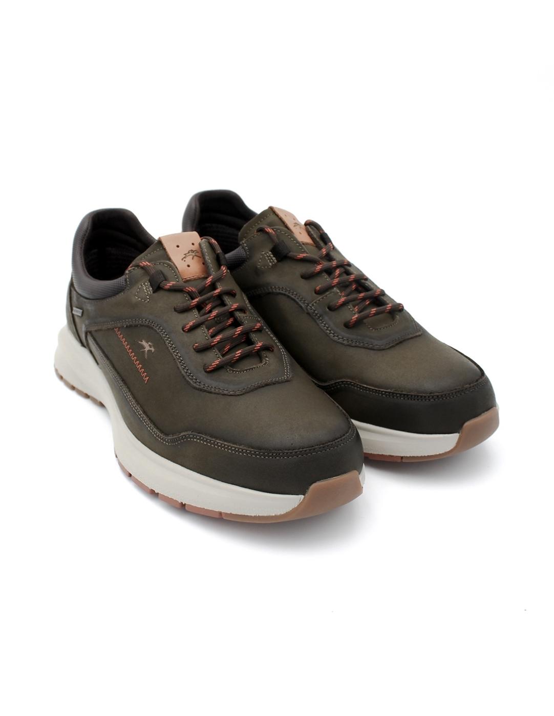 Zapato Sport FLUCHOS F2069 Kaki Hombre.