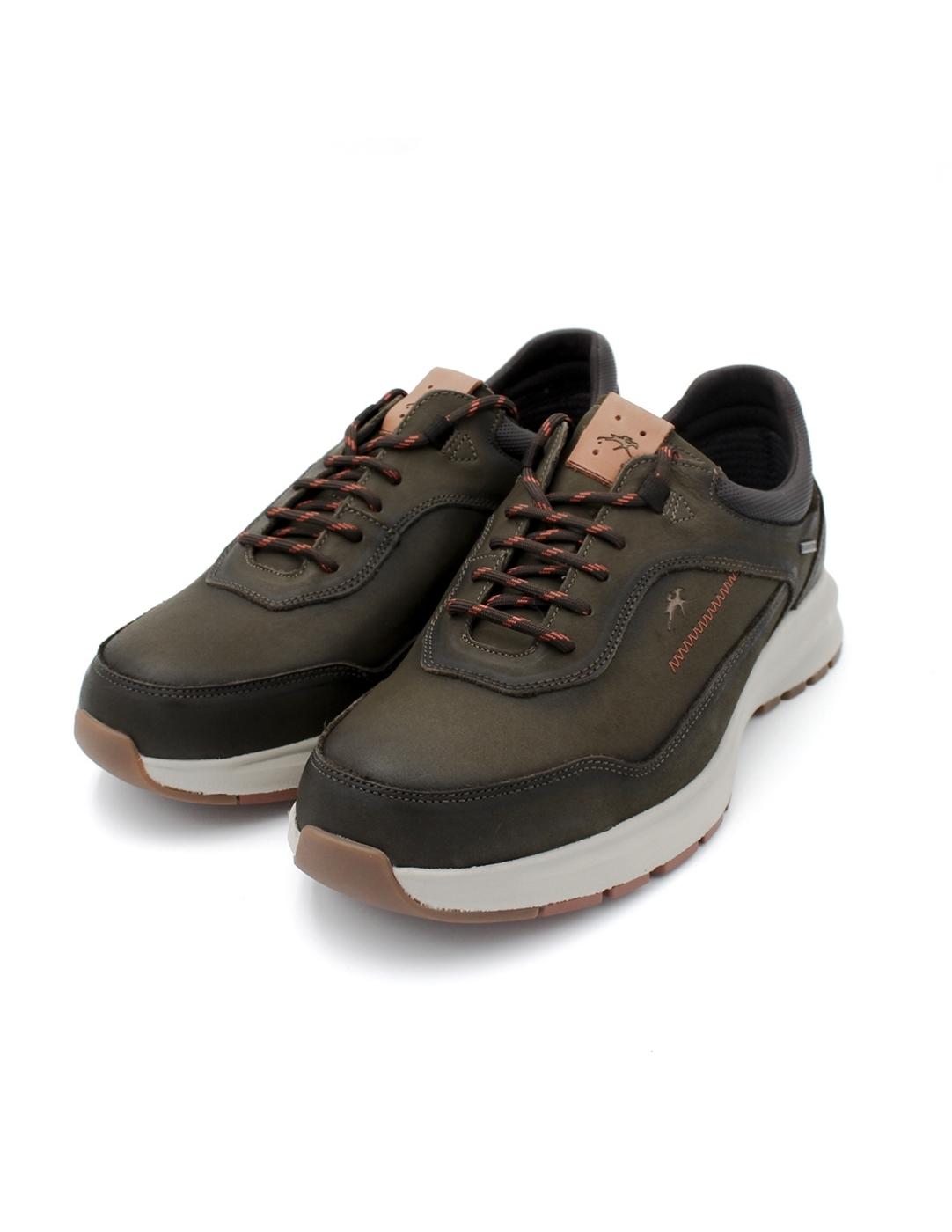 Zapato Sport FLUCHOS F2069 Kaki Hombre.