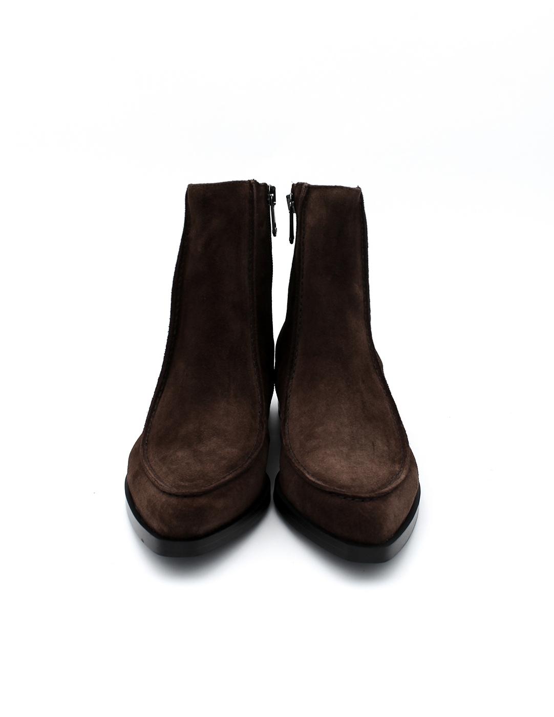 Botín plano Alessia Dansi 6920 Chocolate Mujer