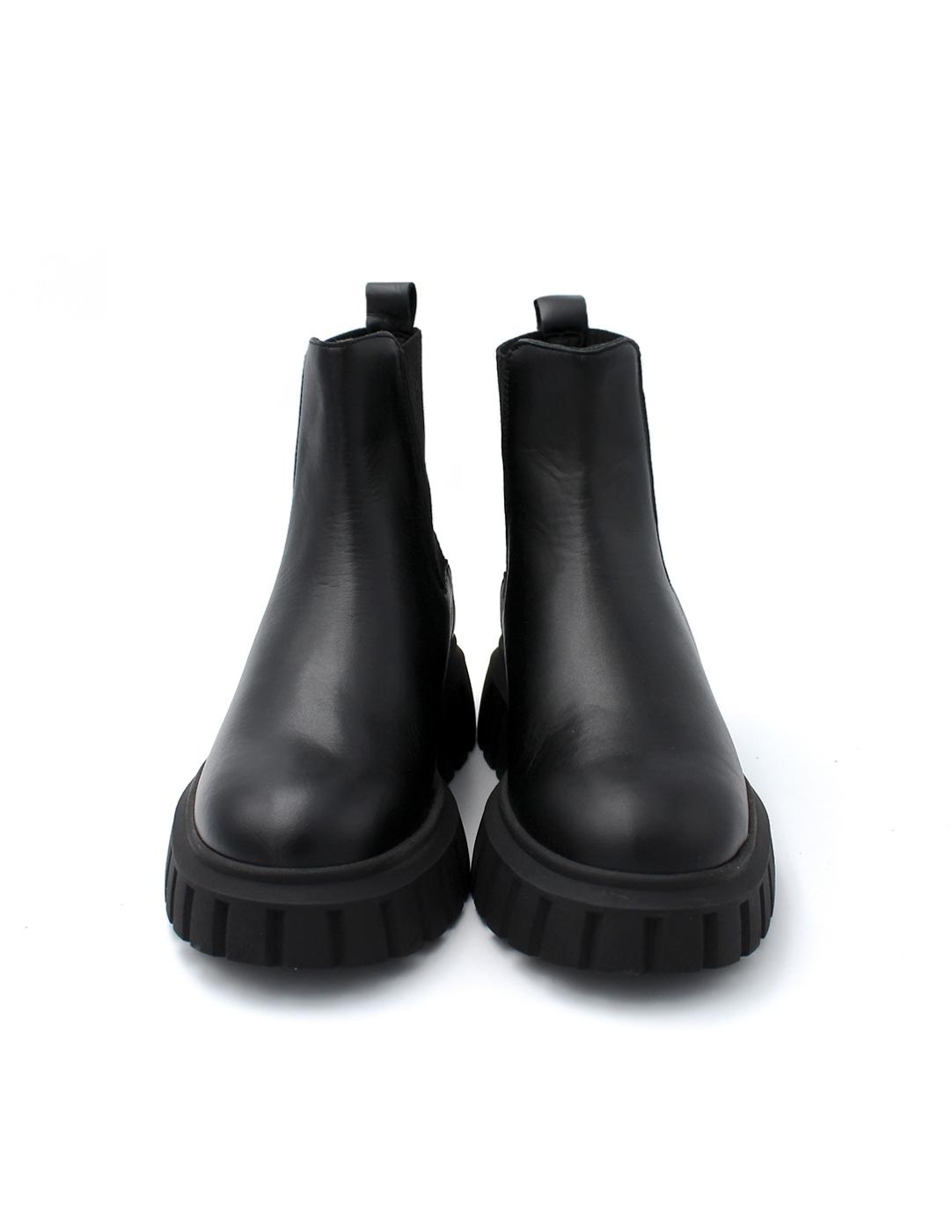 Botín CLAUDIA 9-Clevelando Negro Mujer